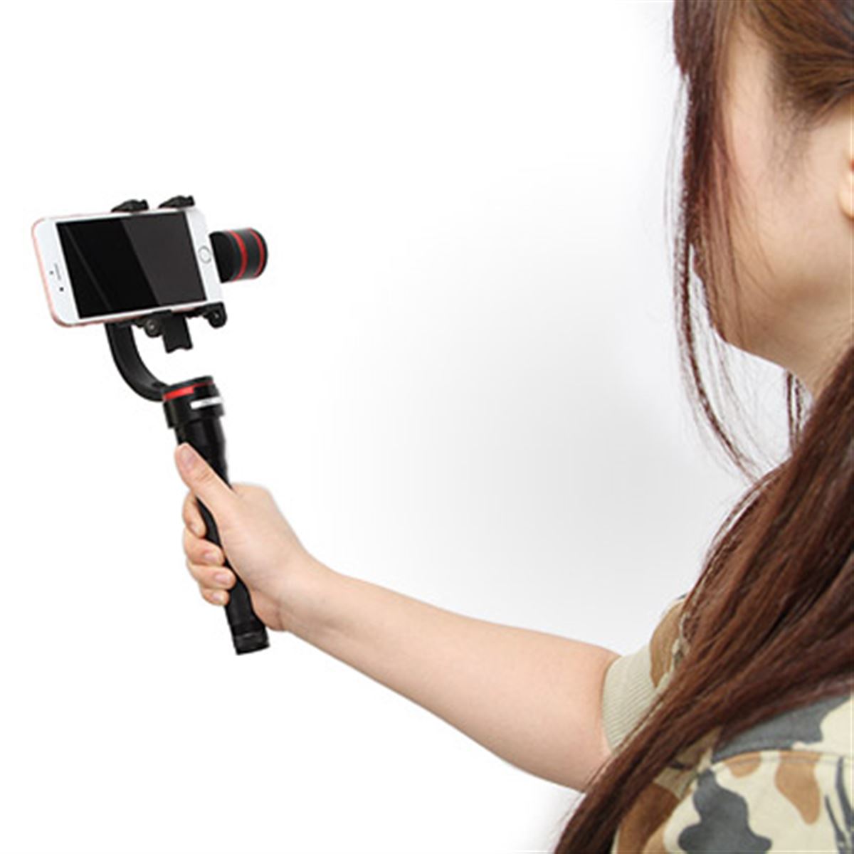 キャストレード、大型スマホやGoPro対応の3軸電動スタビライザー