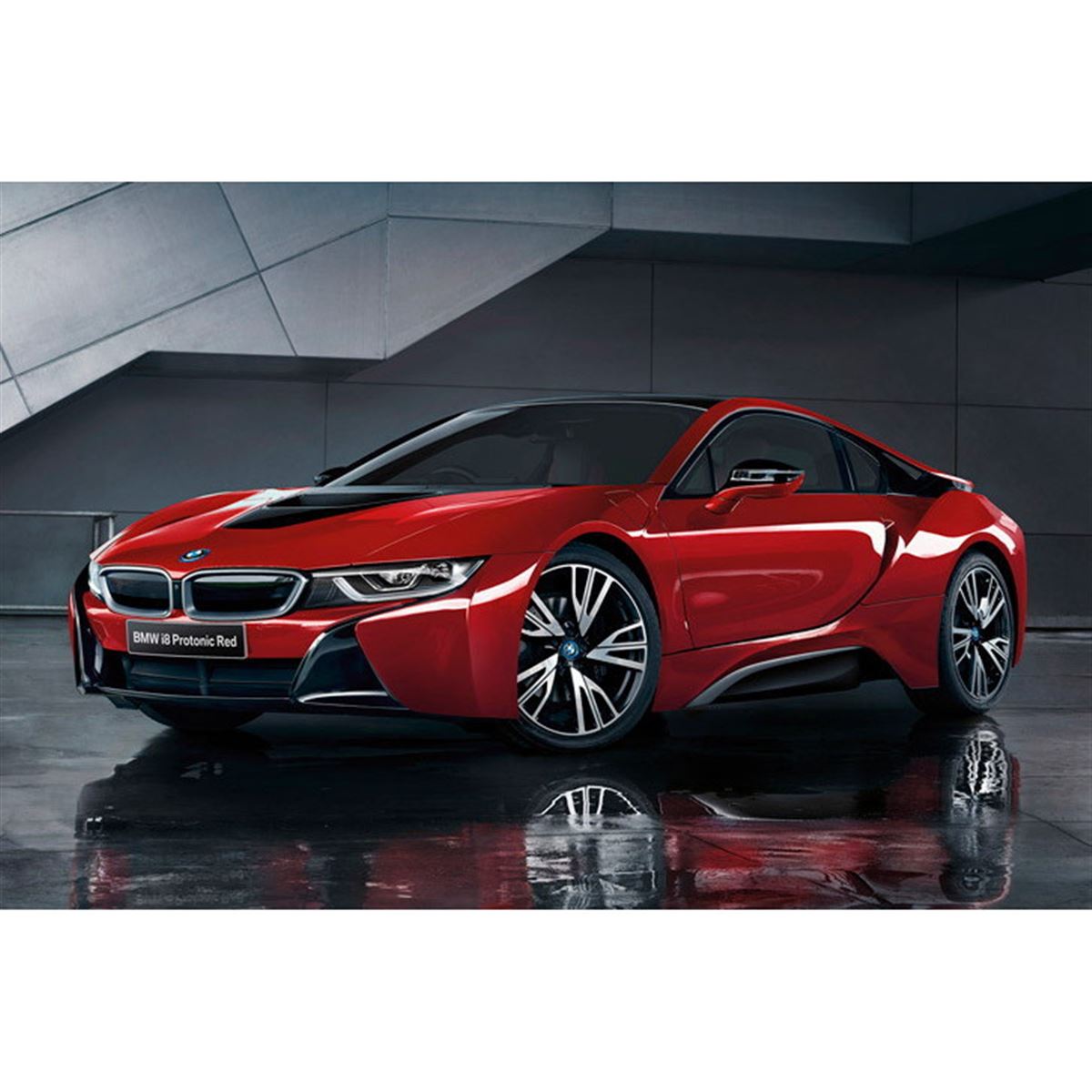 赤いボディーが目を引くBMW i8の限定車登場 - 価格.com