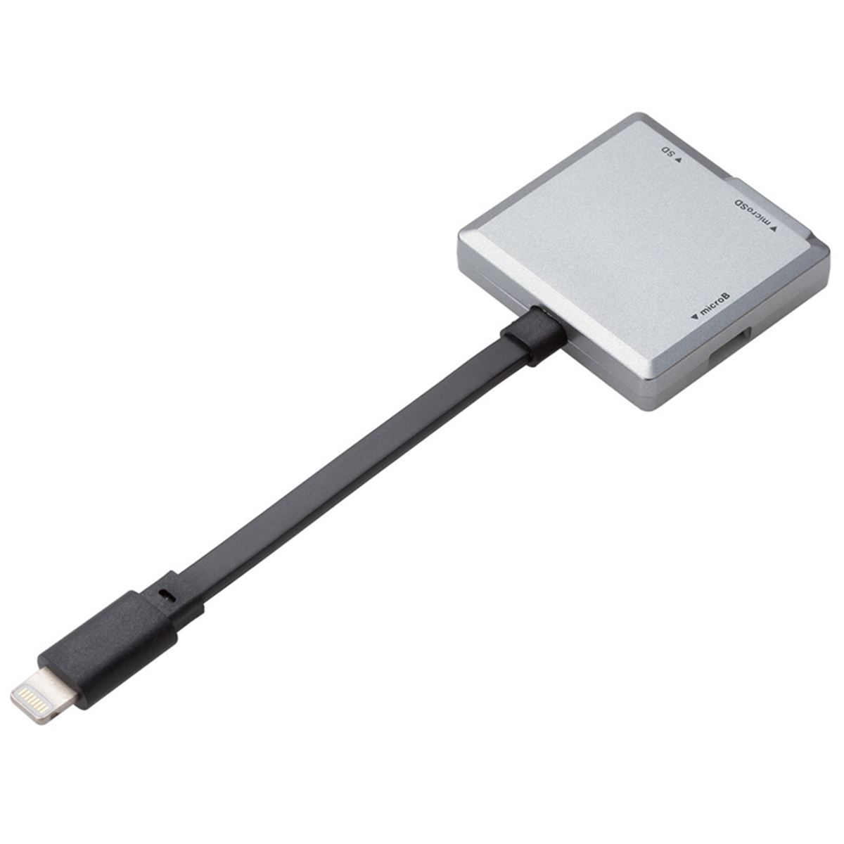 ロジテック、iPhone/iPadからSDカードへデータ保存などができるカード