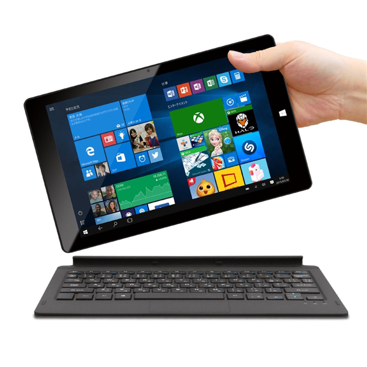 Geanee、Windows 10 Pro搭載の10.1型2in1タブレットPC - 価格.com