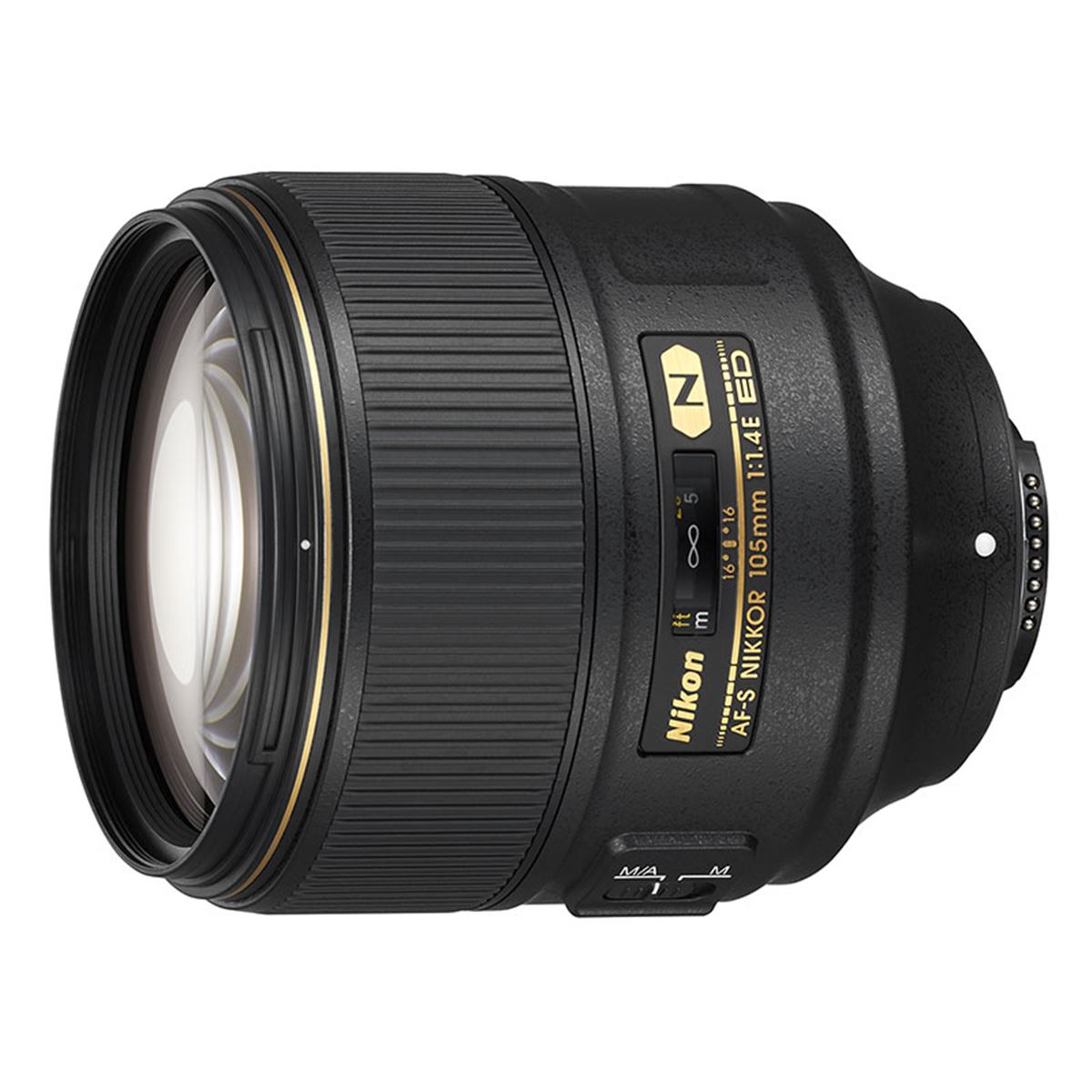 ニコン、フルサイズ対応の中望遠単焦点レンズ「AF-S NIKKOR 105mm f