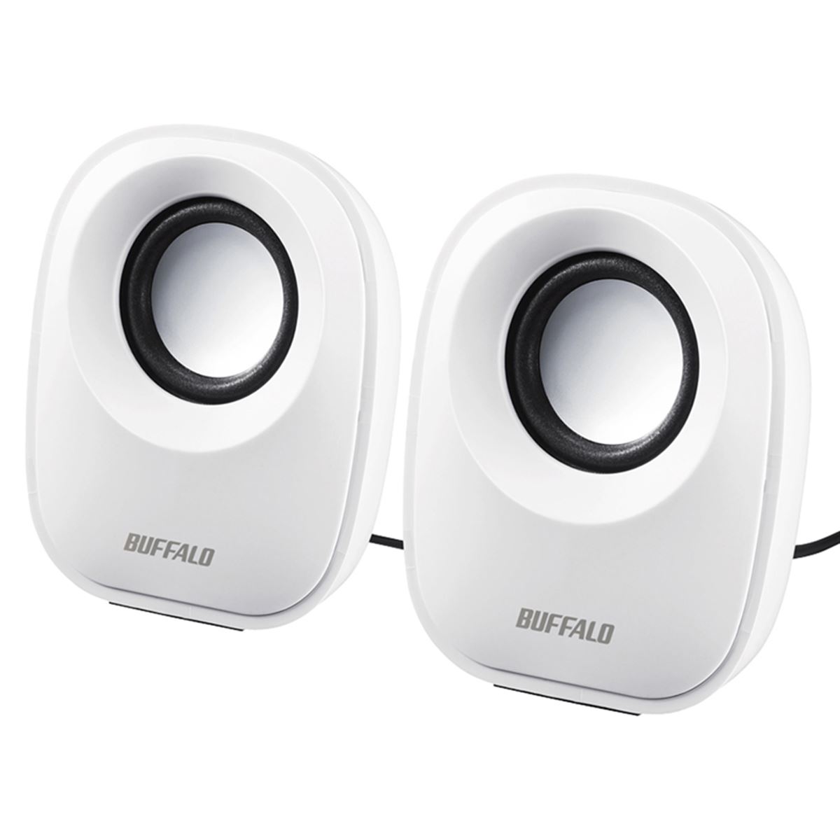 バッファロー、大口径3W×2ドライバー採用のコンパクトなPCスピーカー