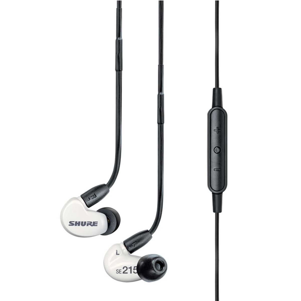 Shure、リモート+マイク付き着脱式ケーブル装備の高遮音性イヤホン