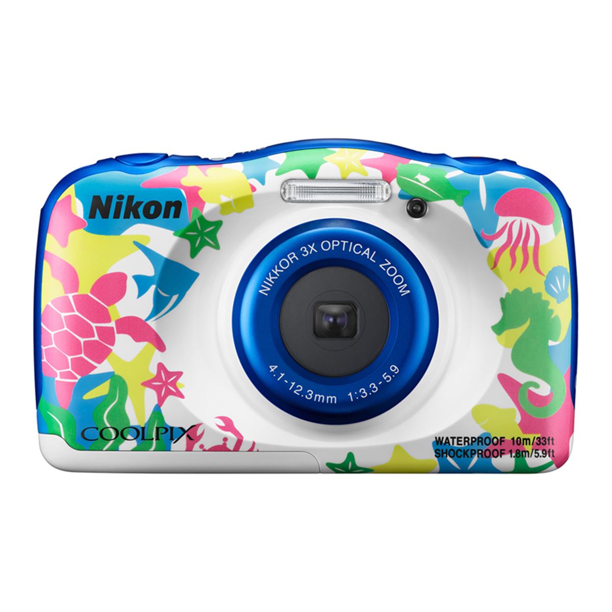 ❤️お子様にも安心カメラ✨Wi-Fi搭載☆ニコン COOLPIX W100❤️