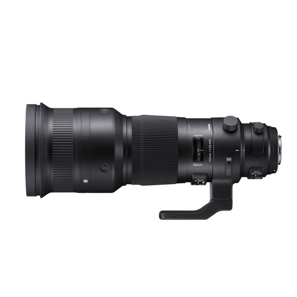 シグマ、防塵防滴で手ブレ補正OS搭載の「SIGMA 500mm F4 DG OS