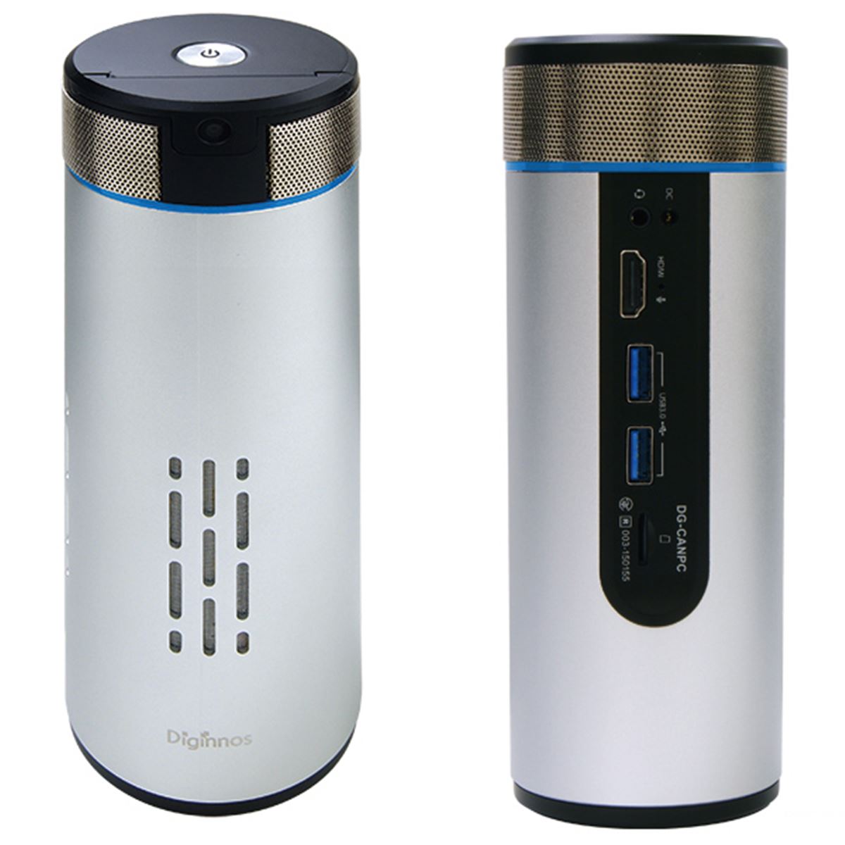 Windowsデスクトップ Diginnos DG-CANPC Windows10 500mlペットボトル型でバッテリーも内蔵したPC「Diginnos DG-CANPC
