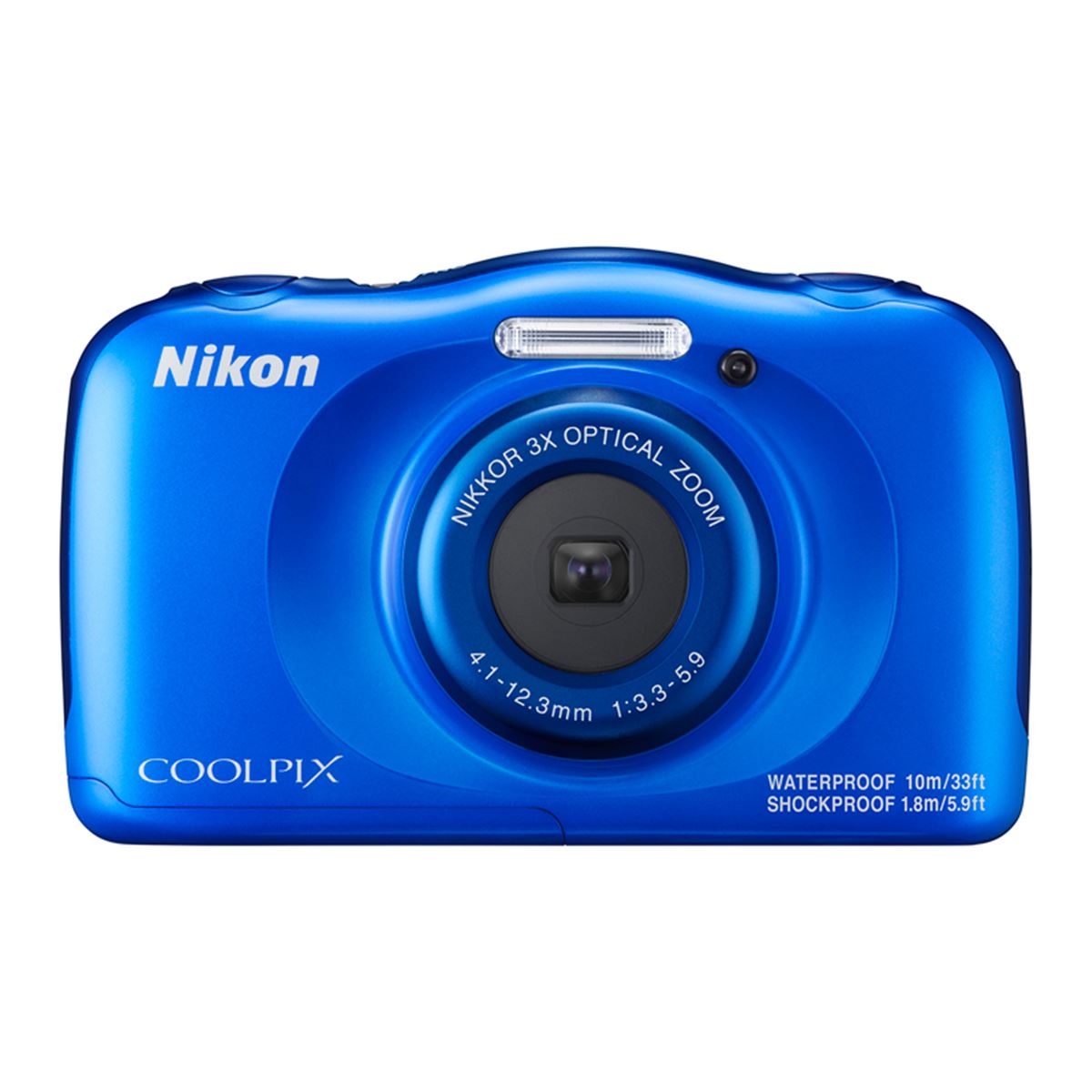 ニコン、親子で楽しめる防水・耐衝撃カメラ「COOLPIX W100」を10