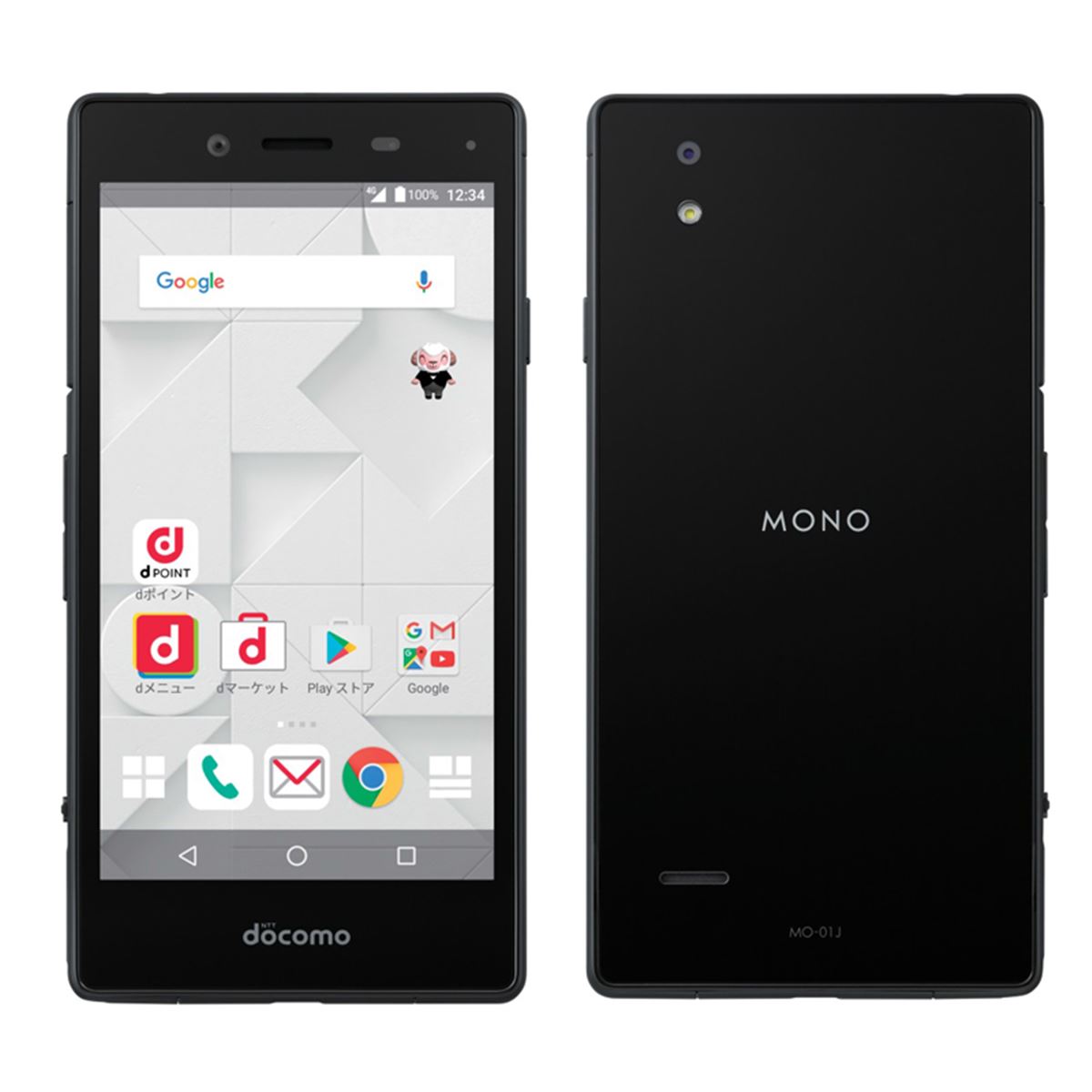 ドコモ、電池持ち80時間の4.7型オリジナルスマホ「MONO MO-01J