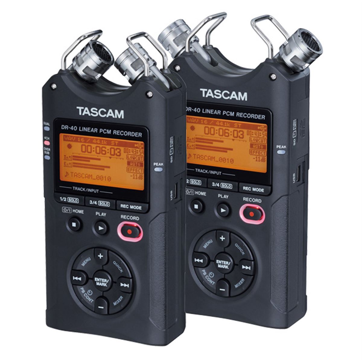 TASCAM DR-40X リニアPCMレコーダー