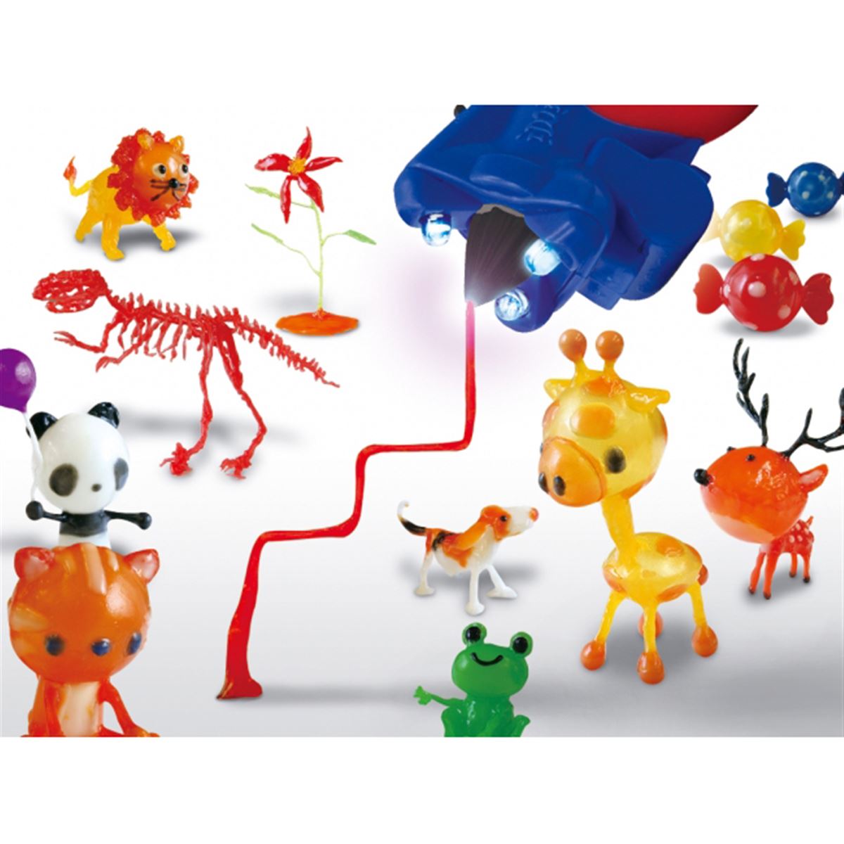 メガハウス、空中に絵を描いて立体物を作れる3Dペンを1,280円で発売