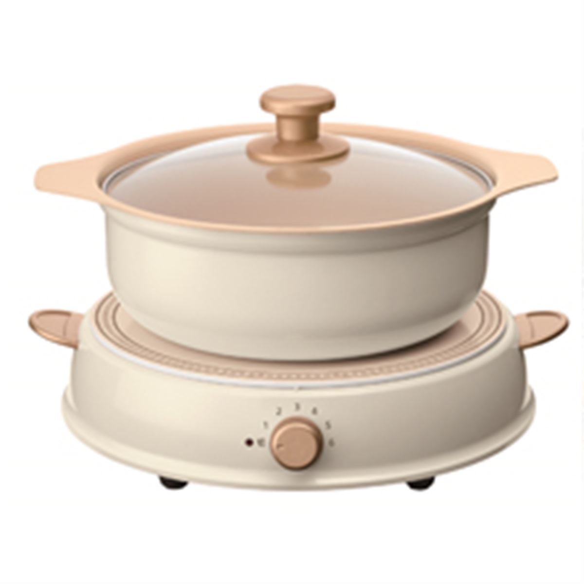 アイリスオーヤマ IHクッキングヒーター ricopa 1400W デザイン アッシュブルー IHL-R14-AA IH調理器 ricopa アイリスオーヤマ IHコンロ 卓上 1口 鍋 おしゃれ IH