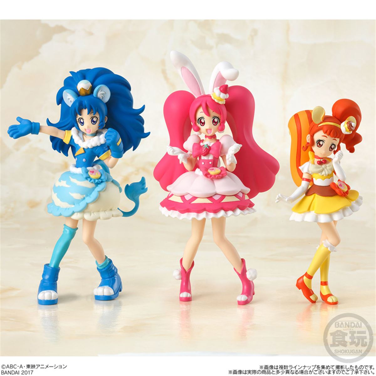 最新作「キラキラ☆プリキュアアラモード」メインキャラ3人が食