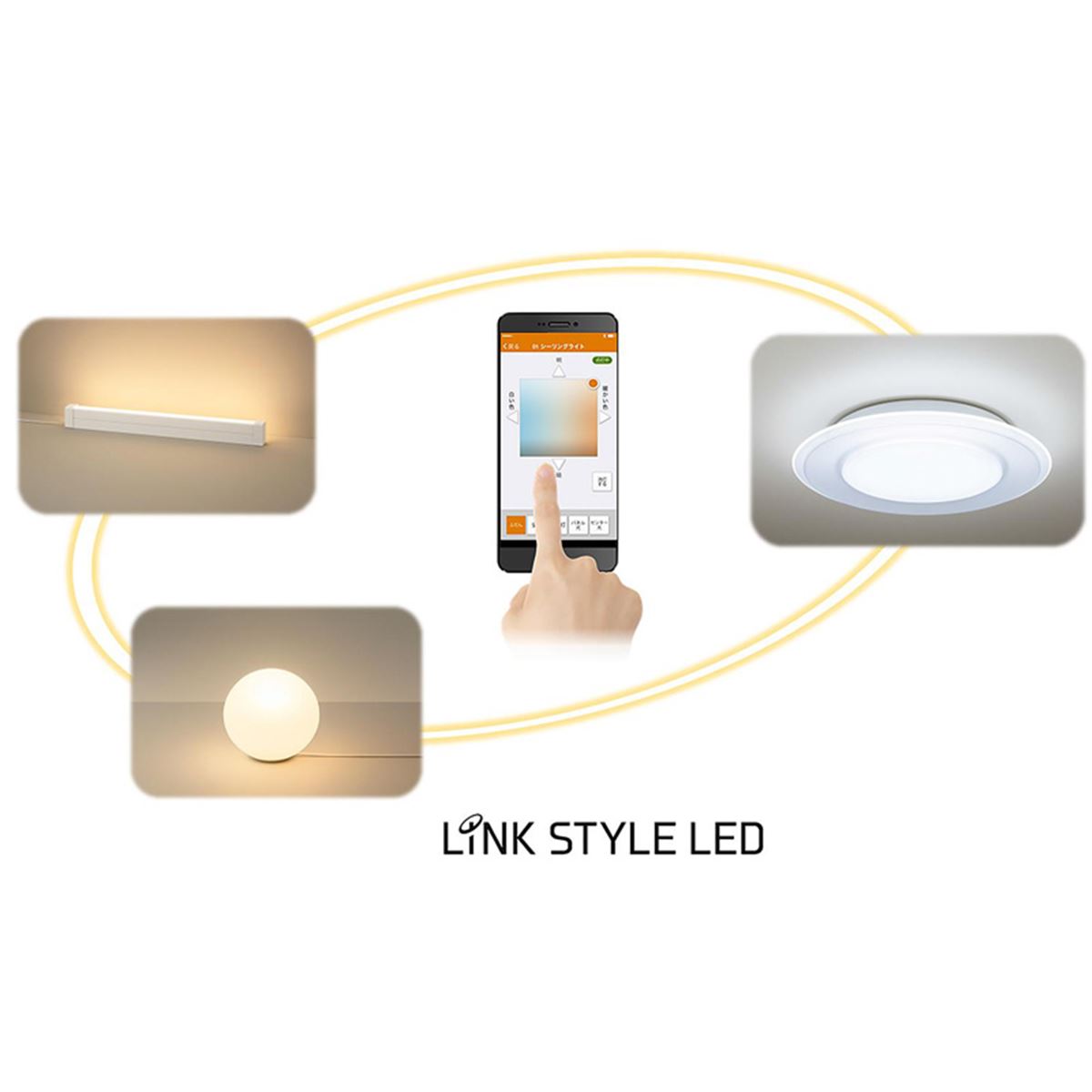 パナソニック、Bluetooth搭載のLED照明シリーズ「LINK STYLE LED