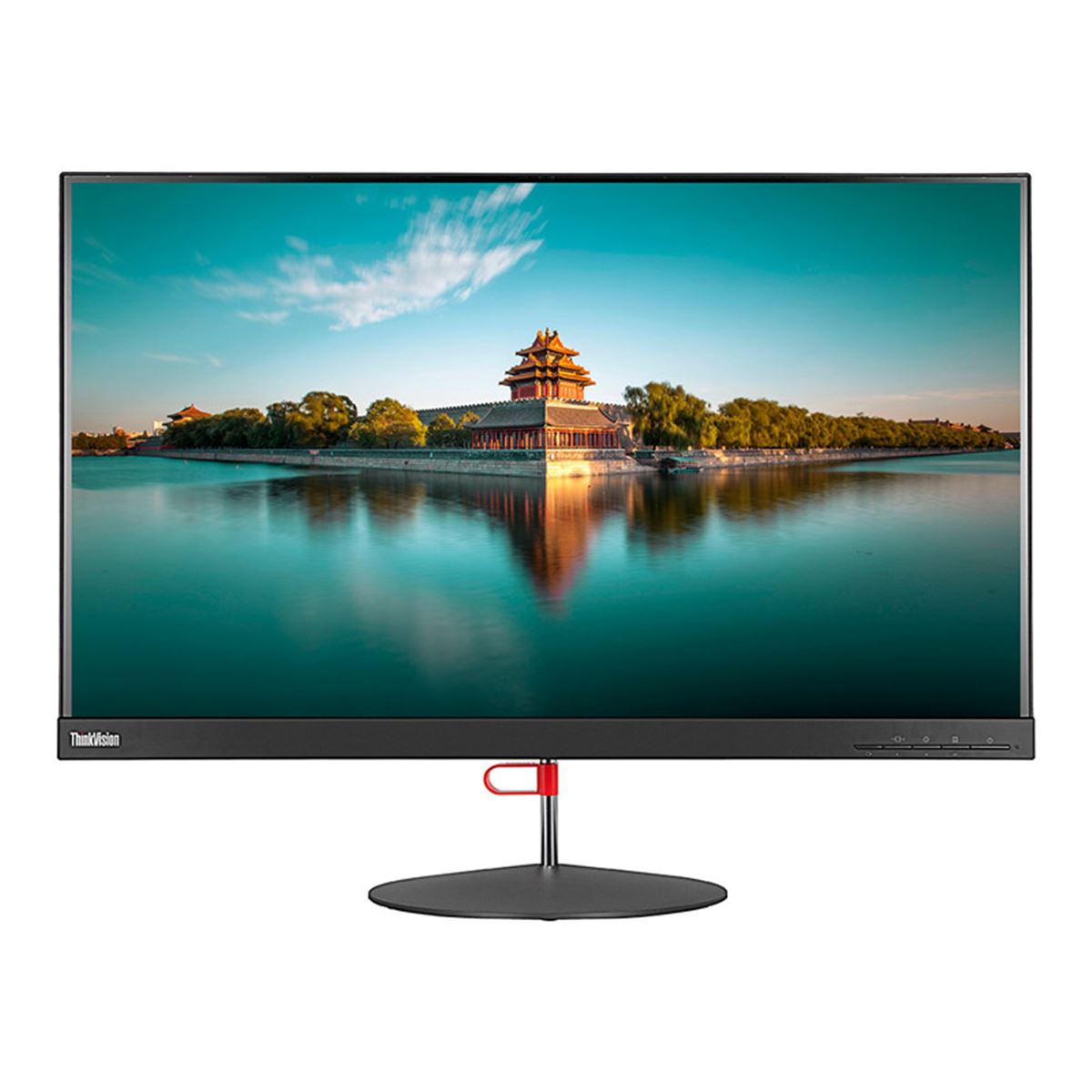 レノボ、角度や高さを自在に調節できる27/23.8型狭額縁QHD