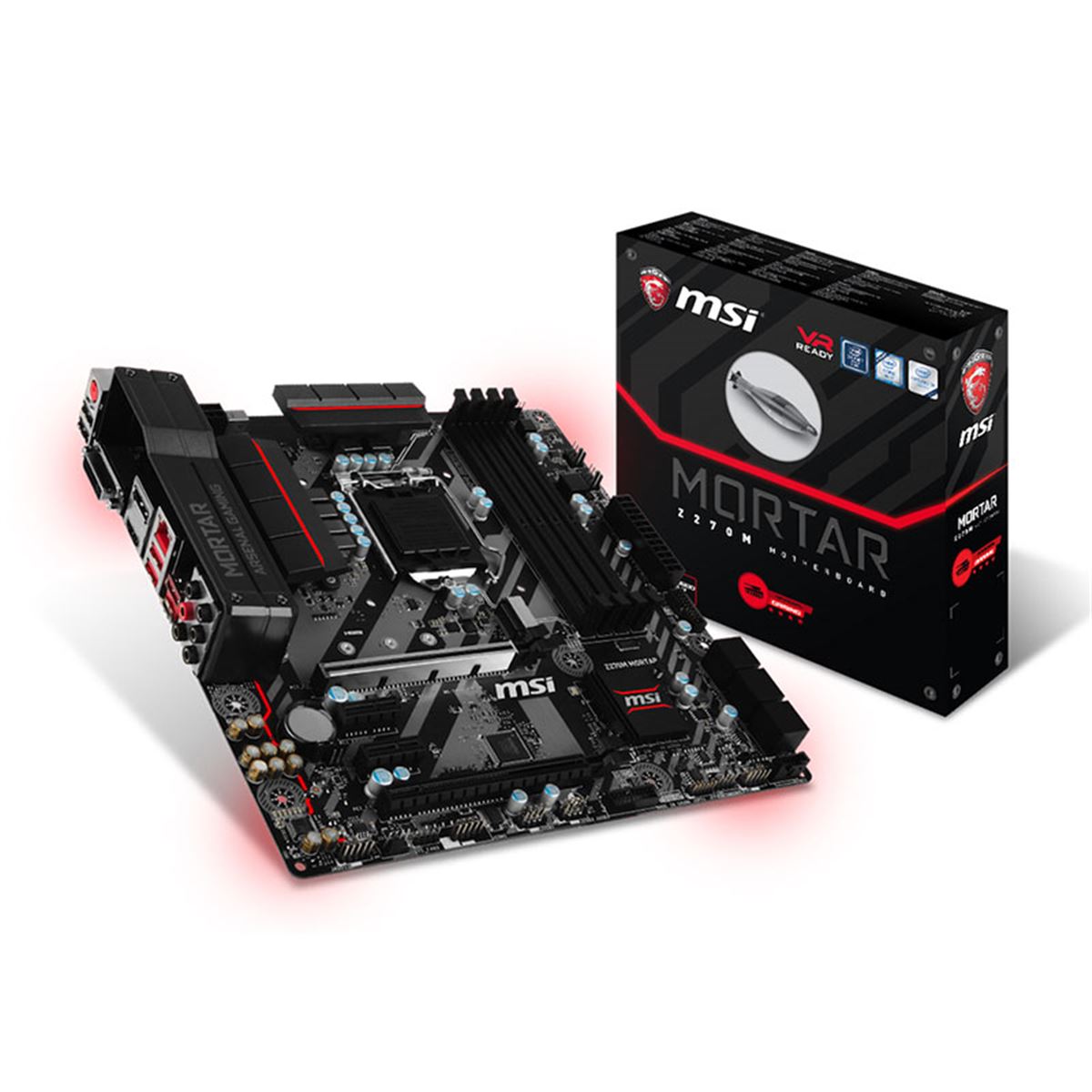MicroATXマザーボード（4GHzのi3、メモリ16G 付き） MSI、MicroATX対応のZ270搭載ゲーミングマザー「Z270M MORTAR」 - 価格.com