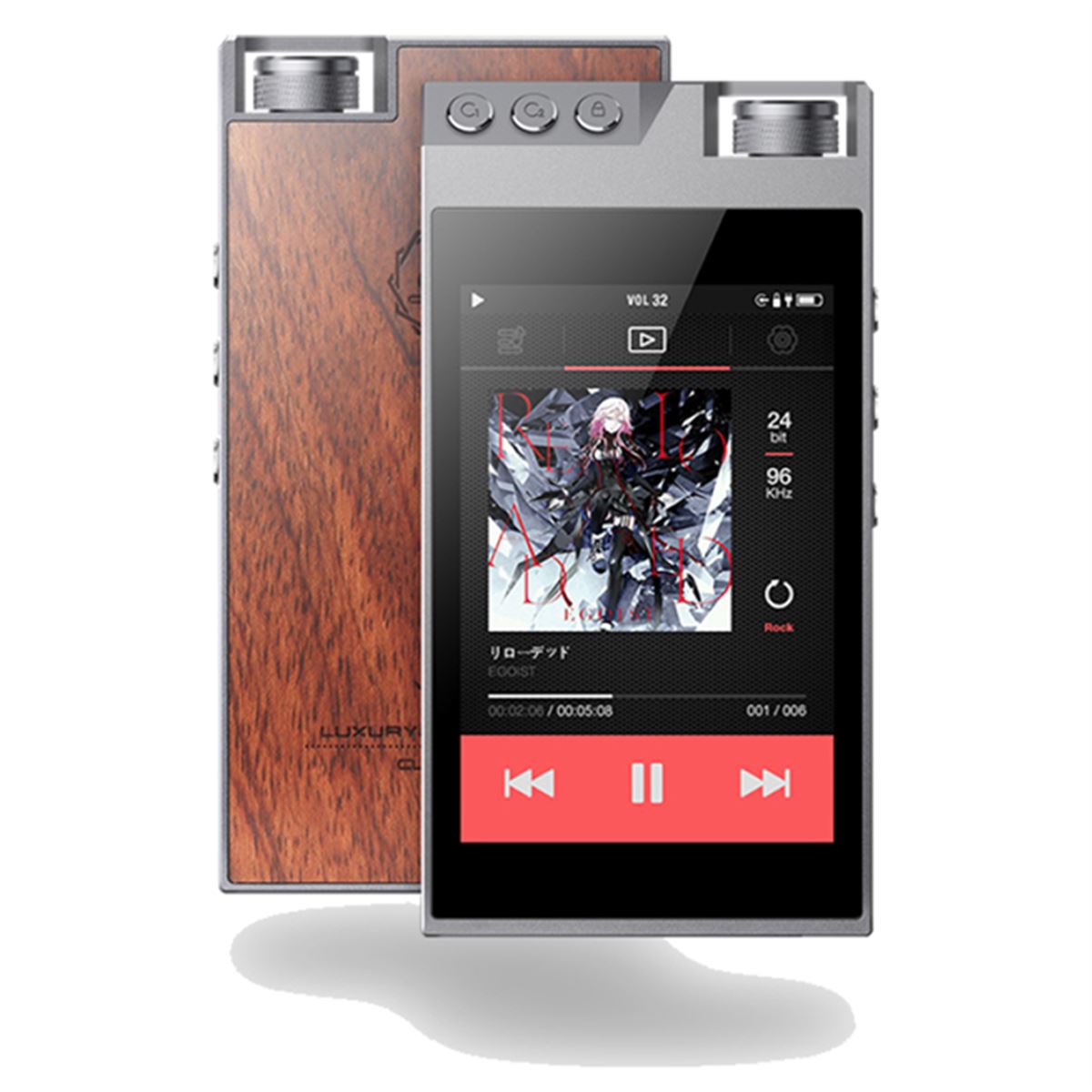 Luxury&Precision L3 ハイレゾ対応 DAP サイラス、上位機種の音質に近づけたハイレゾDAP