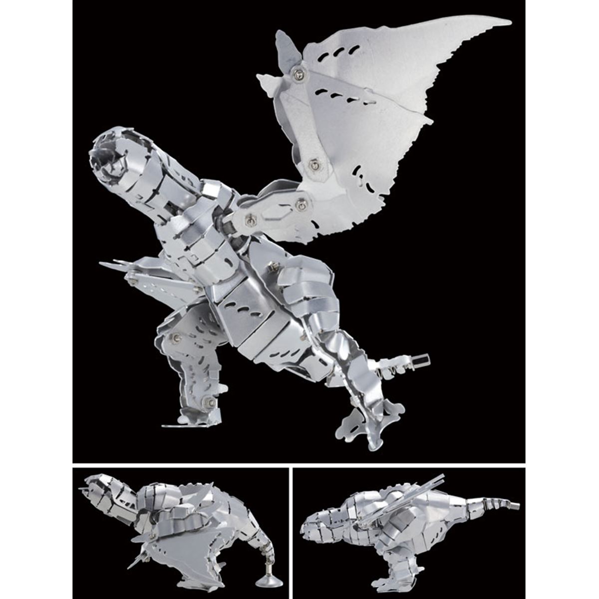 モンハンの“リオレウス”と“フルフル”が金属フィギュアで作れるメタル