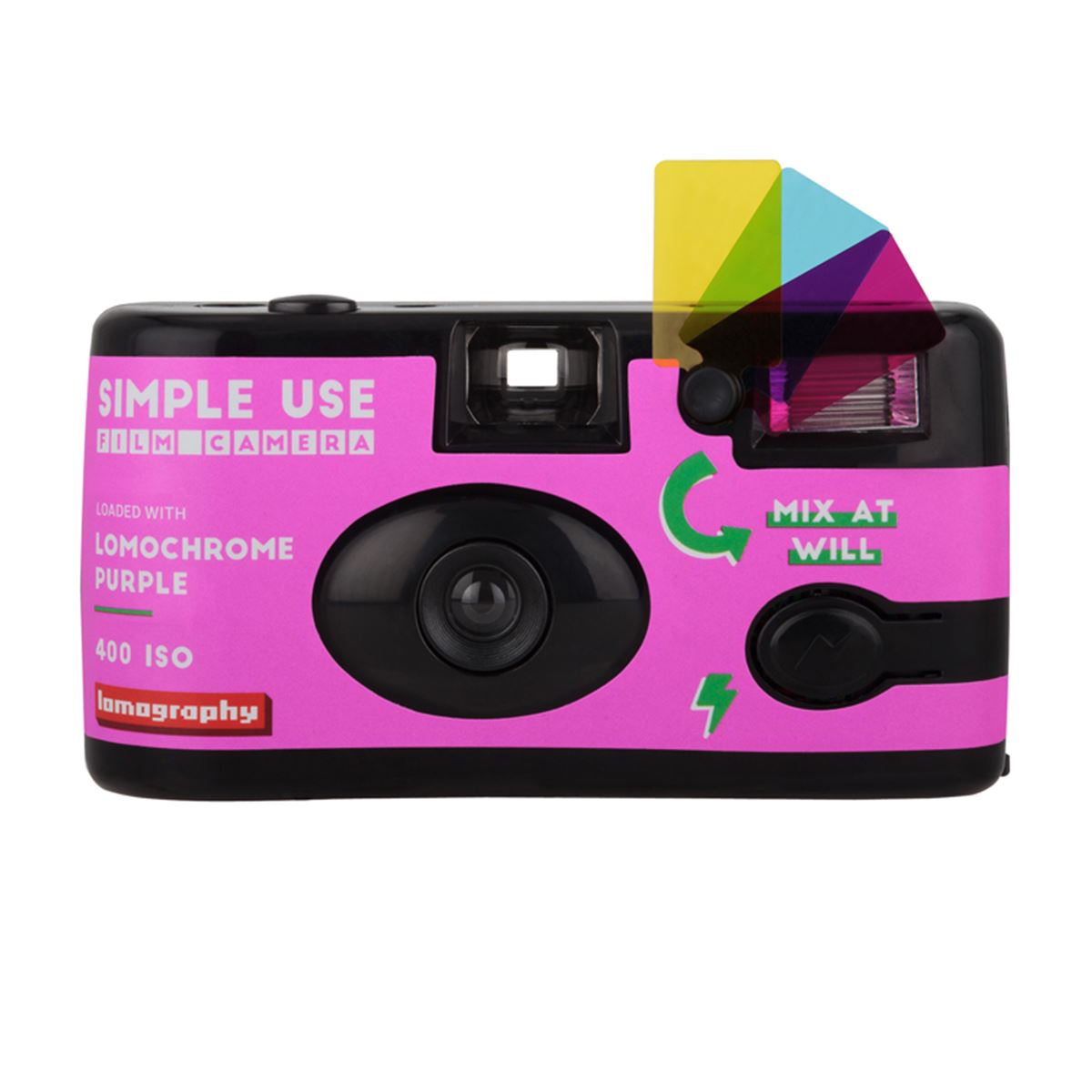ロモ、独創的な撮影も楽しめるフィルムカメラ「Simple Use Film