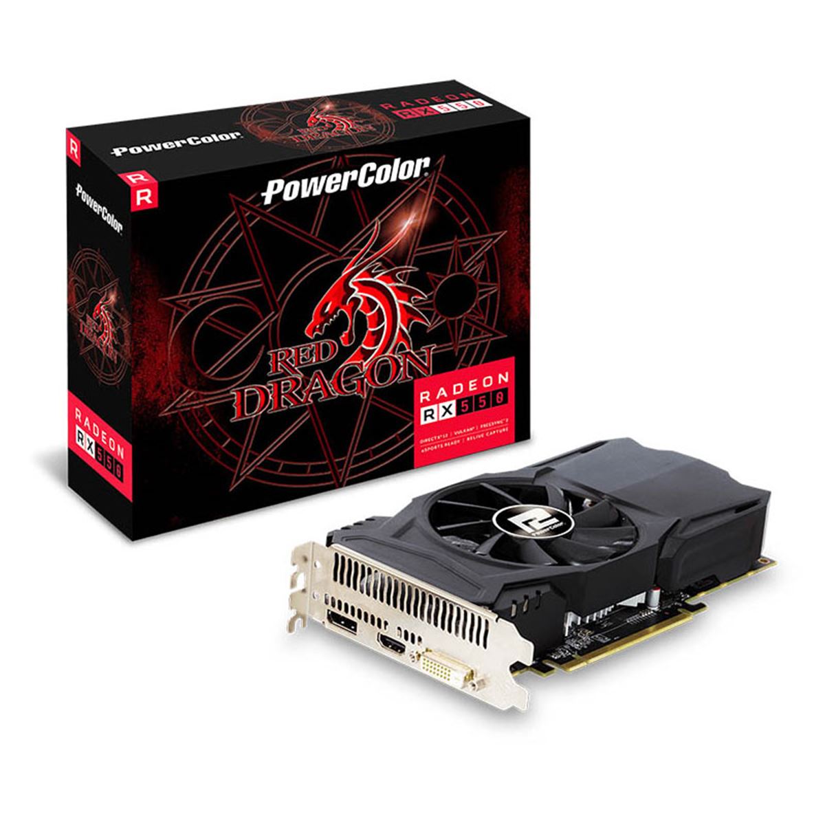 PowerColor、「Radeon RX 550」搭載のエントリー向けビデオカード