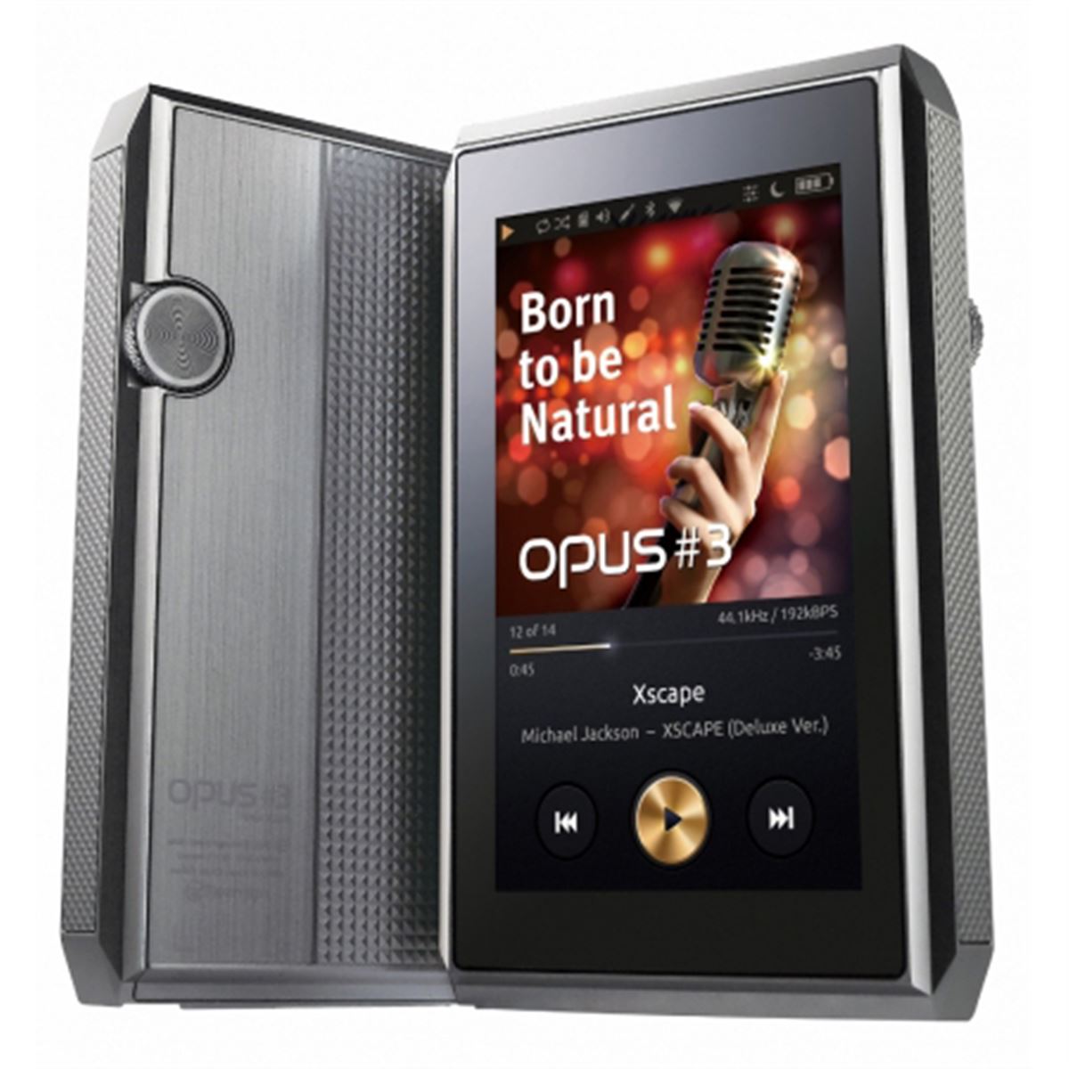 OPUS#3 ハイレゾオーディオプレイヤーおまけ付き Spotifyにも対応、メタルボディのポータブルハイレゾプレイヤー