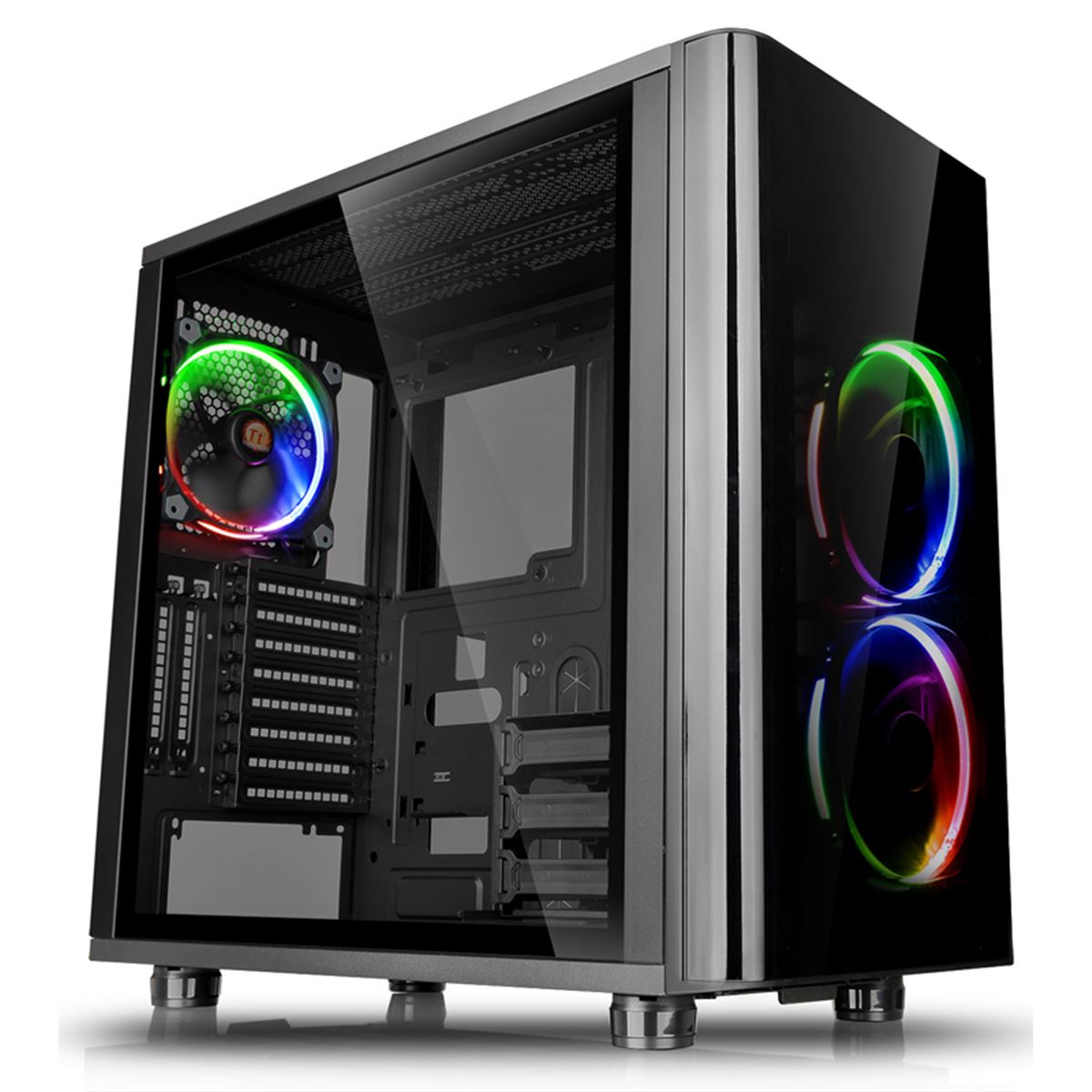 Thermaltake、2面強化ガラスパネル採用のミドルタワーPCケース2
