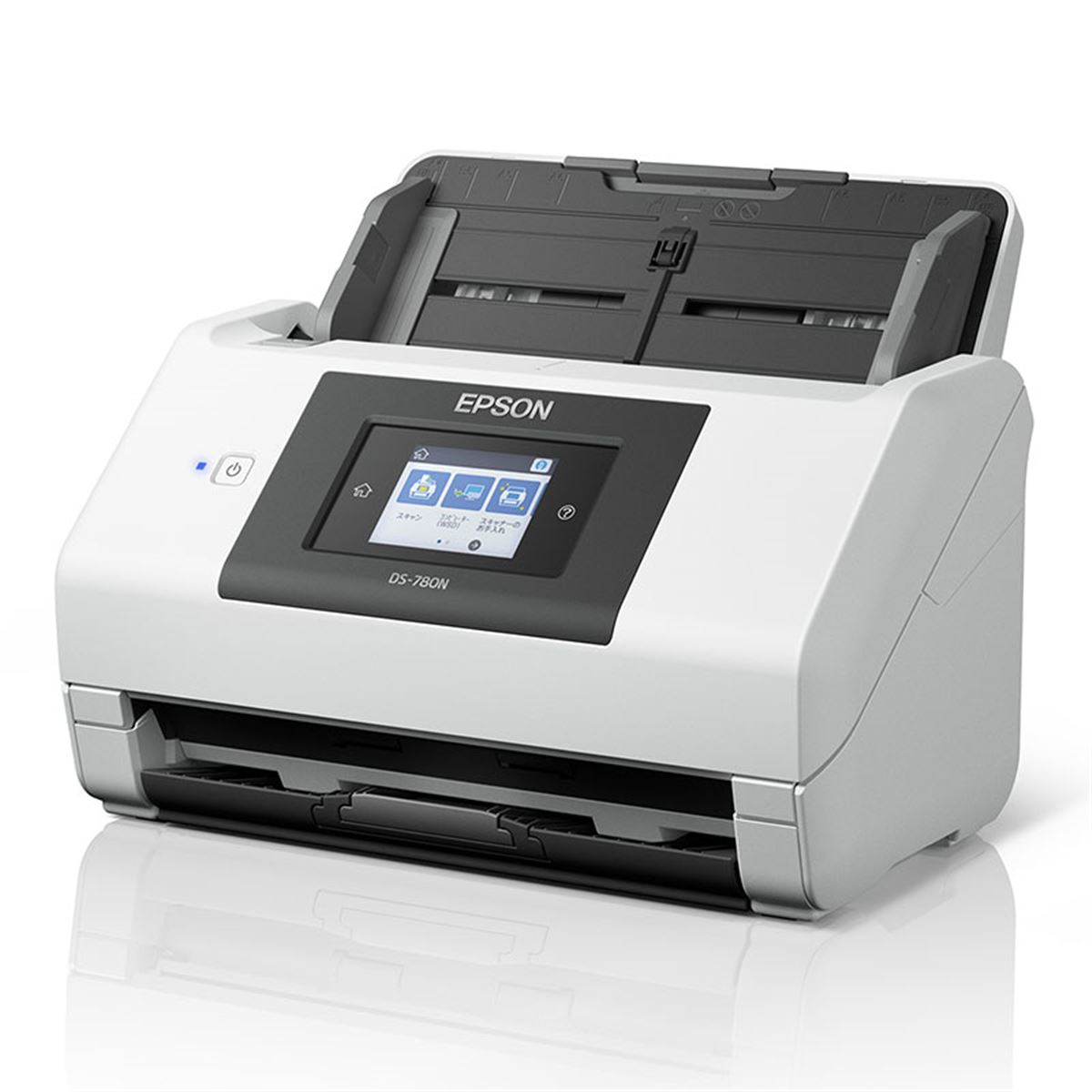 エプソン、片面45枚/分の高速スキャン対応A4スキャナー「DS-780N