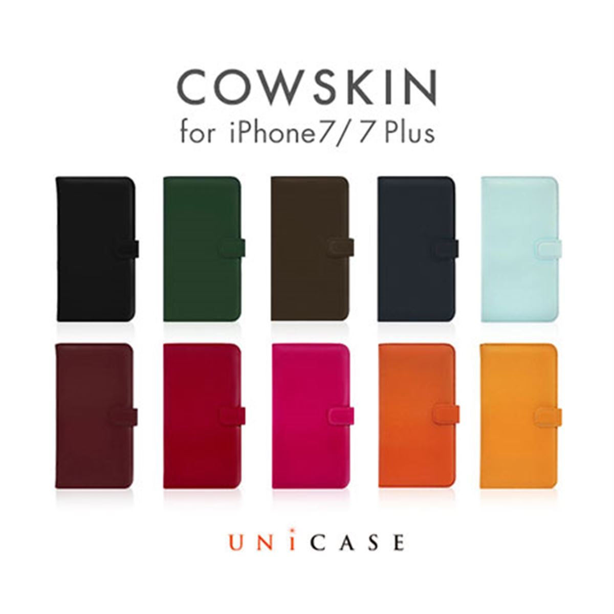 UNiCASE、高級な牛革を採用した手帳型iPhoneケース - 価格.com