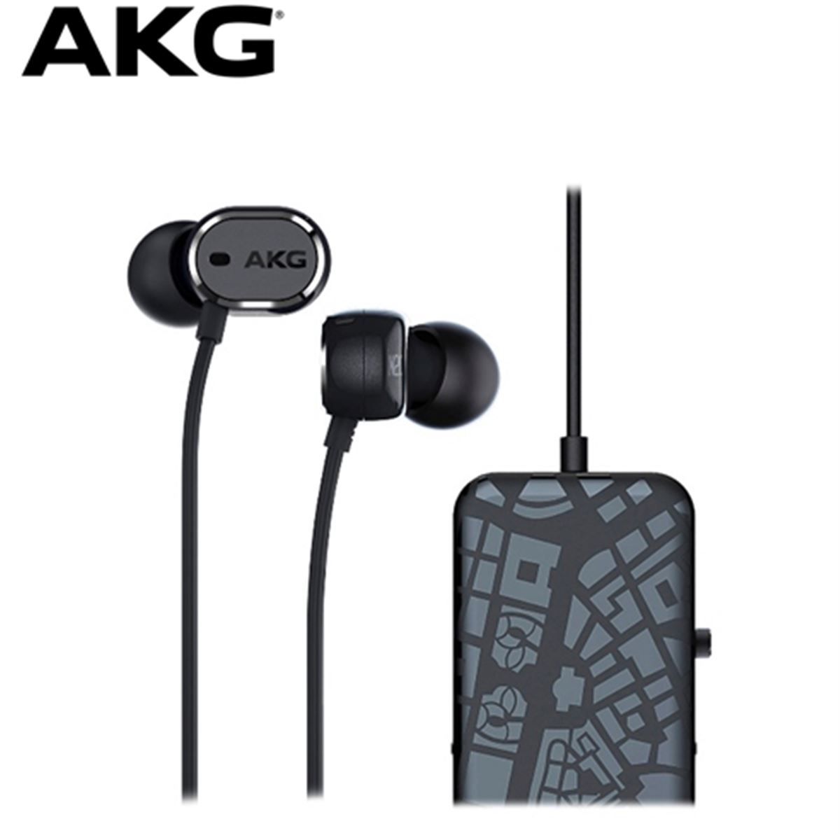 AKG、最大20時間使用できるハイブリッド式のNCカナルイヤホン「N20NC