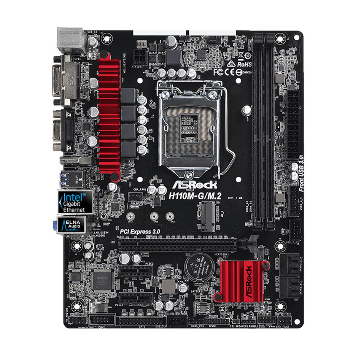 ASUS H110M-E/M-2 Motherboard With INTEL i7-7700 Processor +