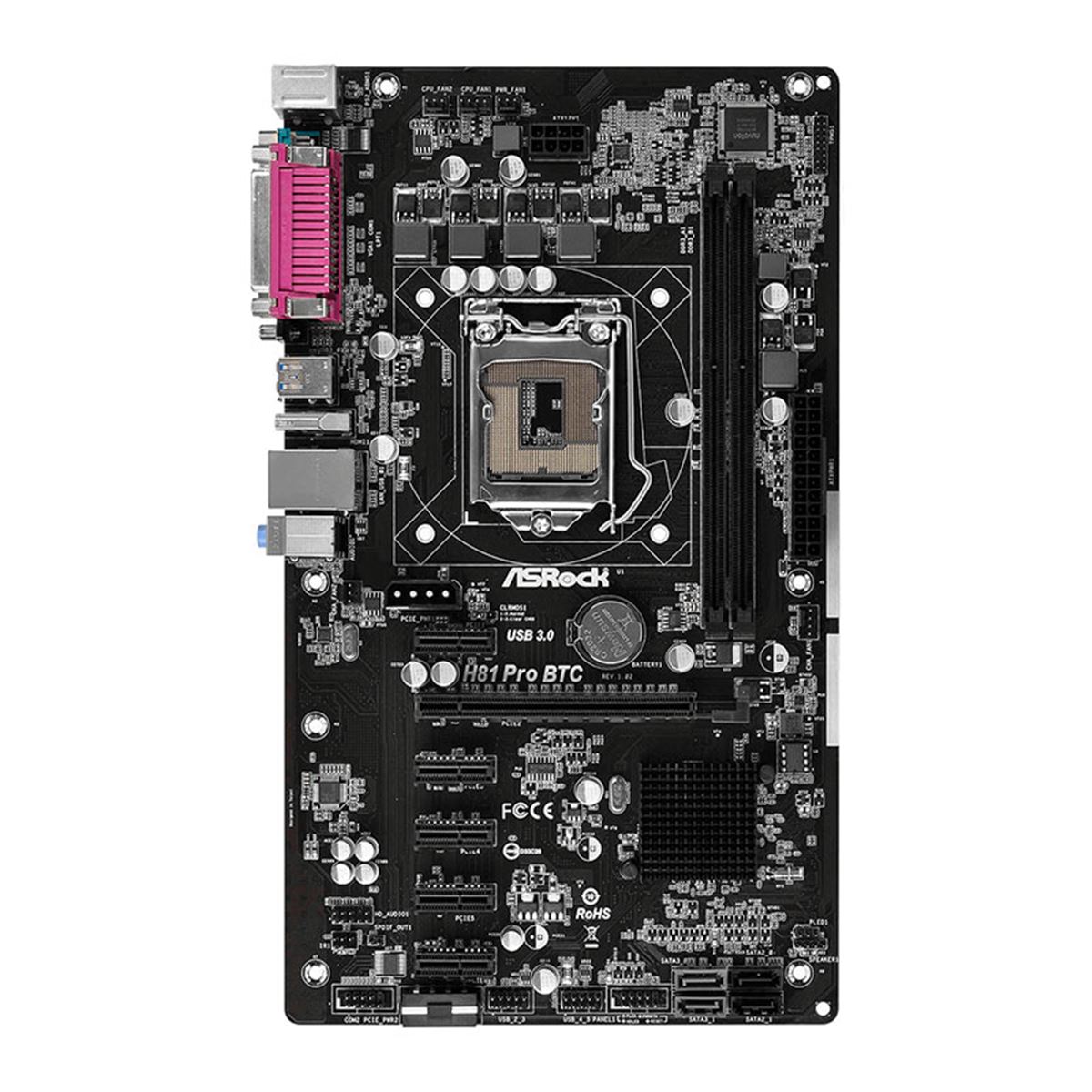 ASRock、LGA1150に対応したATXマザーボード「H81 Pro BTC R2.0」 - 価格.com