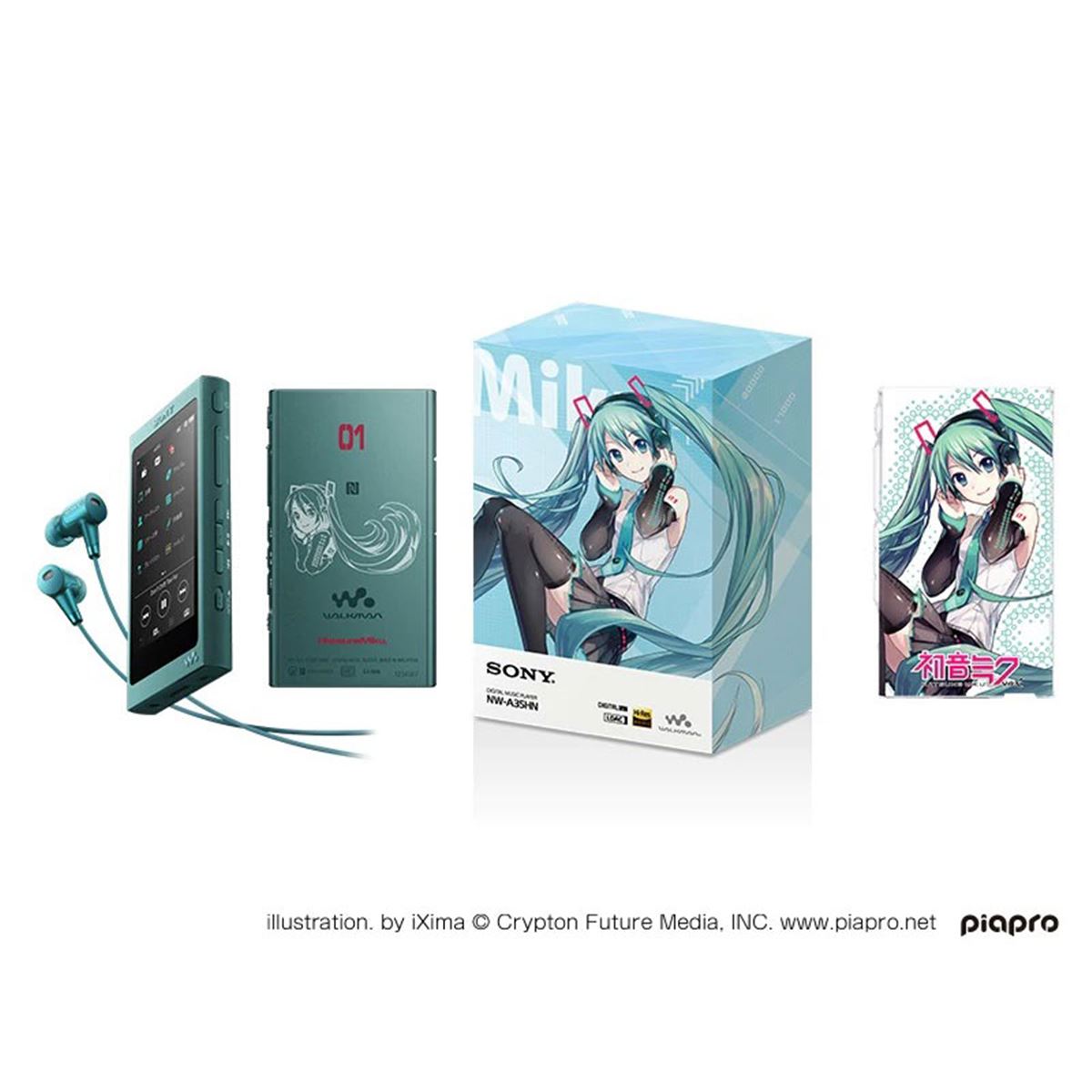 ソニー、ハイレゾウォークマン「初音ミク10周年記念モデル」など限定発売 - 価格.com