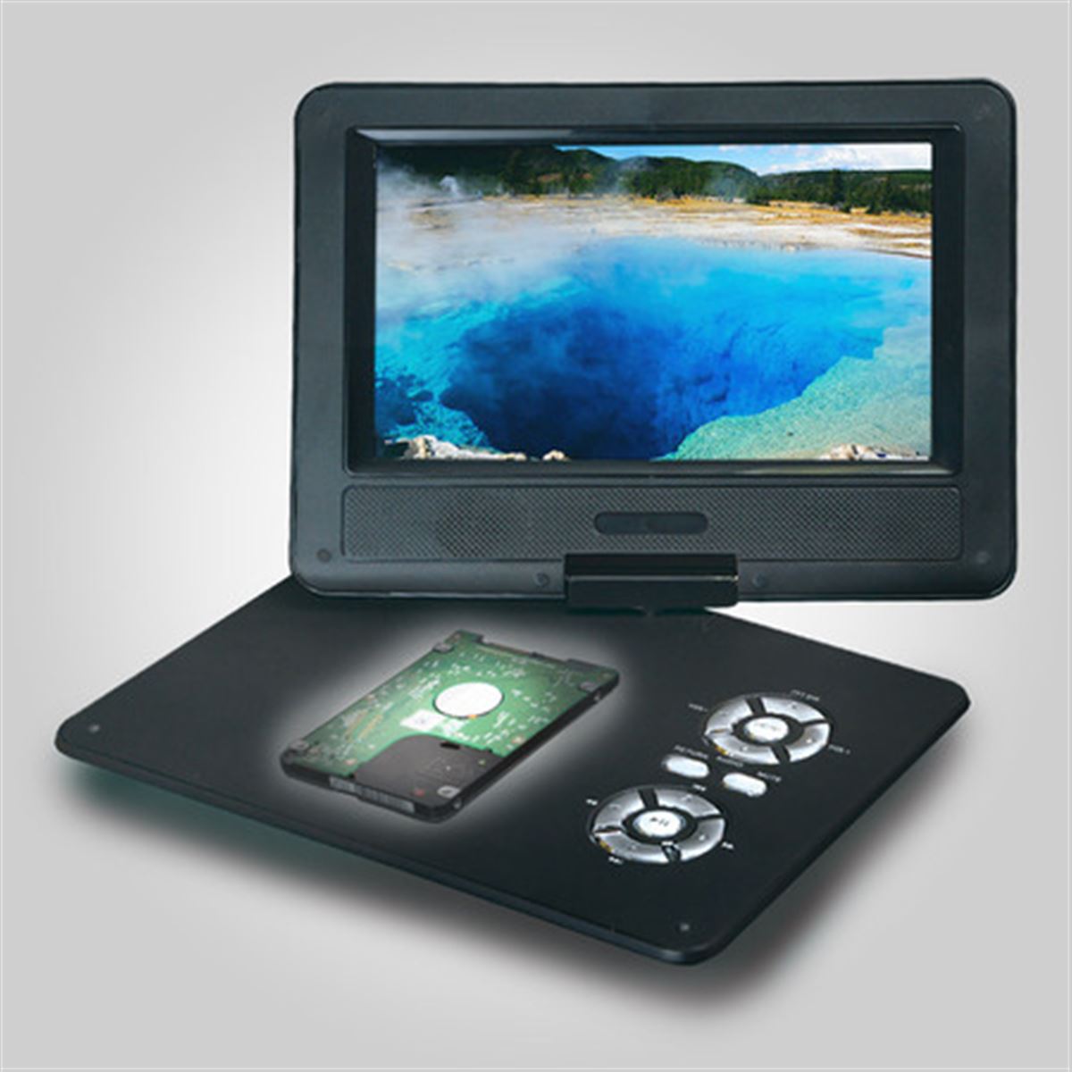 サンコー、9V型液晶搭載のSSD/HDD対応ポータブルメディアプレイヤー