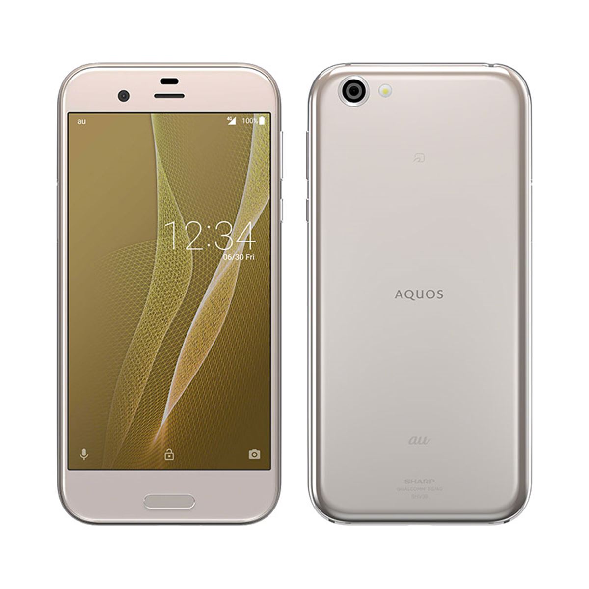 新品 au AQUOS R SHV39 ジルコニアホワイト④ au、5.3型ハイスピードIGZO液晶搭載の「AQUOS R SHV39」を7/7発売