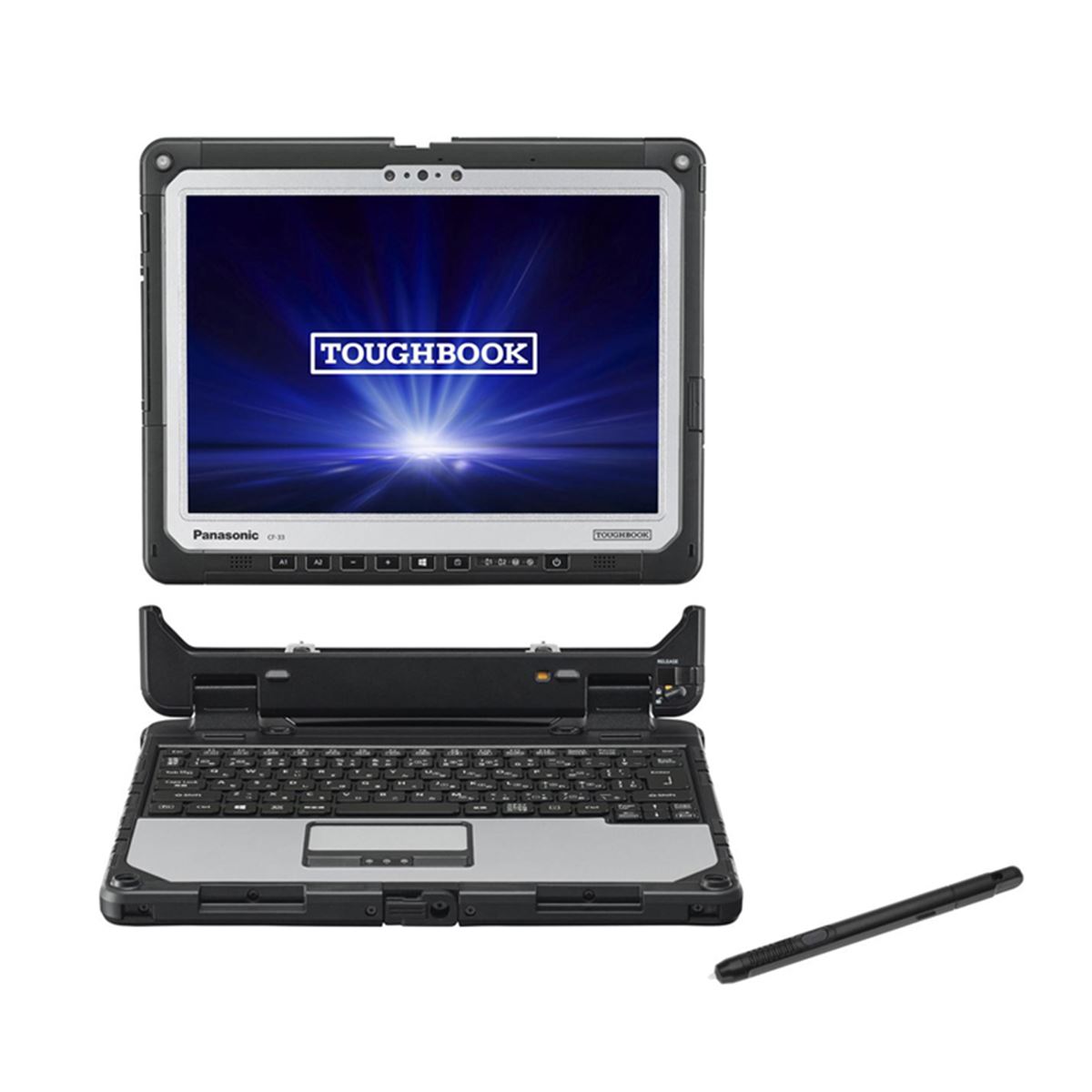 格安 希少「ハイスペック」 ノ－トパソコン Panasonic Toughbook 赤字
