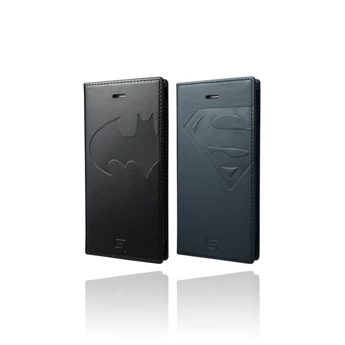 バットマン・スーパーマンがコラボしたiPhone用フルレザーケース