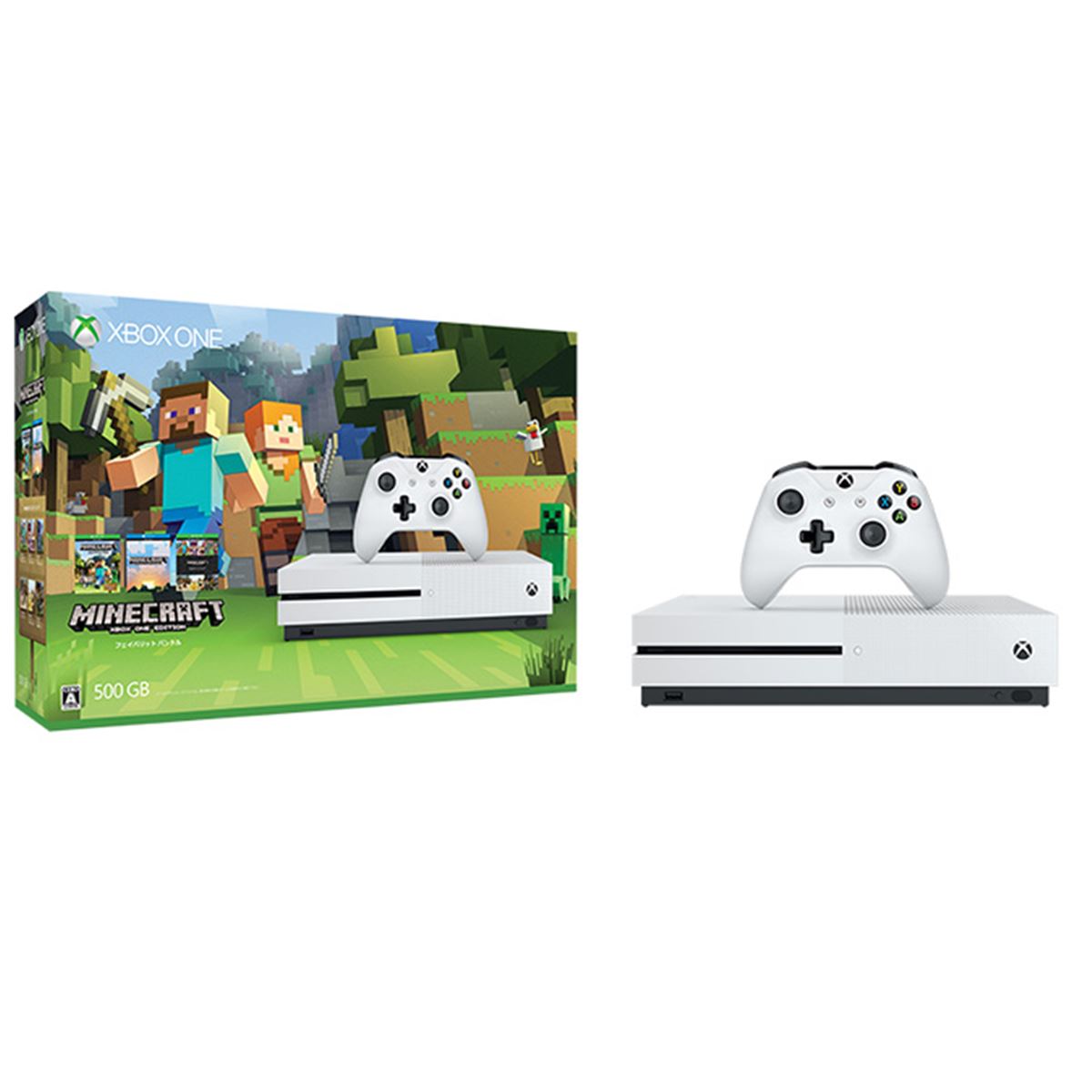 マイクロソフト、「Xbox One 500GB（Minecraft同梱版）」を27,759円に