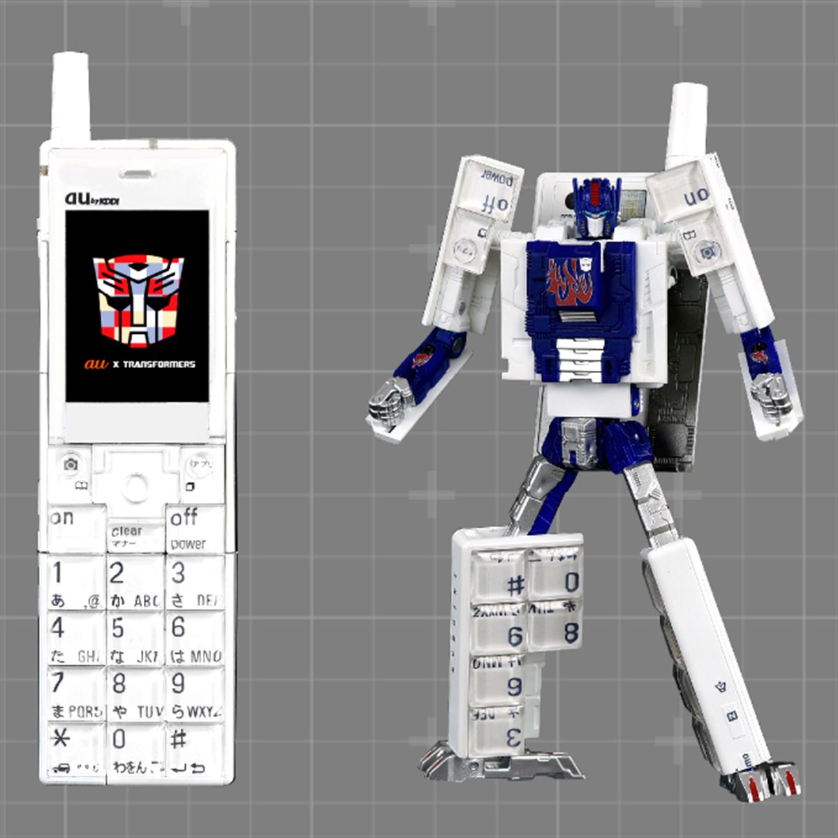 TakaraTomy au x Transformers Project Infobar Optimus Prime