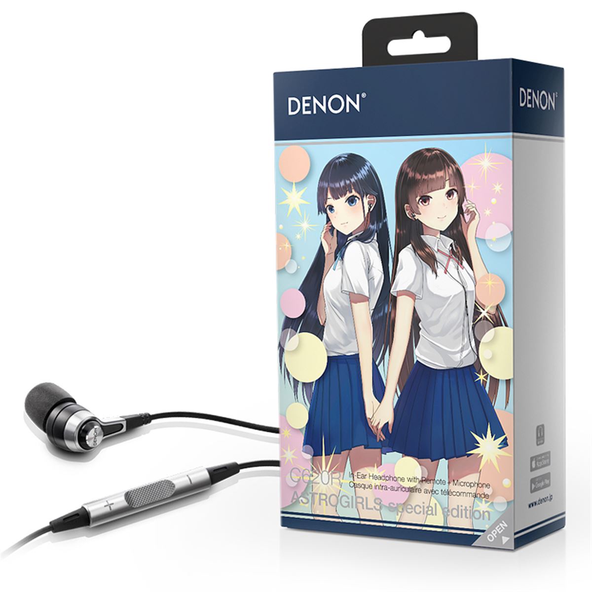 デノン　アストロガールズ・スペシャルエディションAH-D1100AG DENON デノン、 「AH-D1100」に2000台限定アストロガールズ