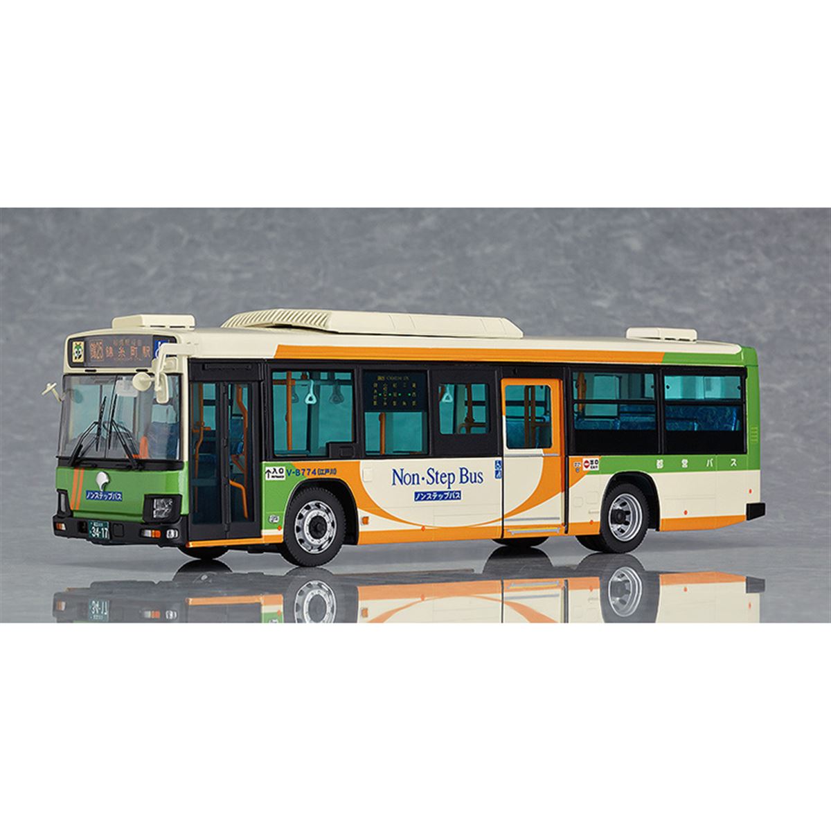 江戸川営業所の都営バス「いすゞ新型エルガB774号車」が1/43ミニカーに - 価格.com