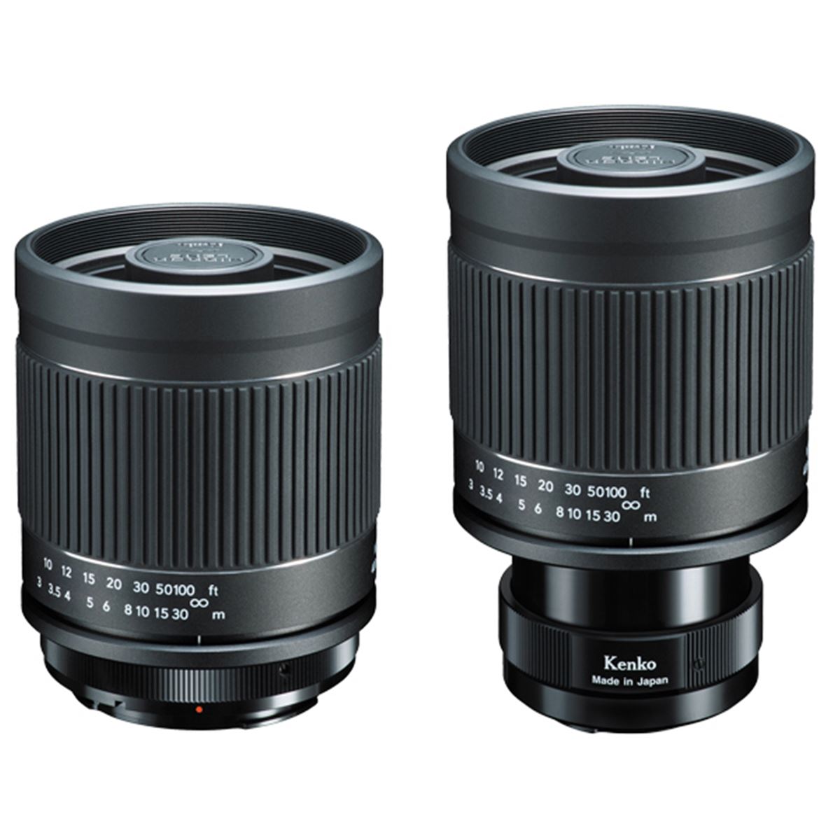 ケンコー、超望遠なのにコンパクトな一眼カメラ用「ミラーレンズ 400mm