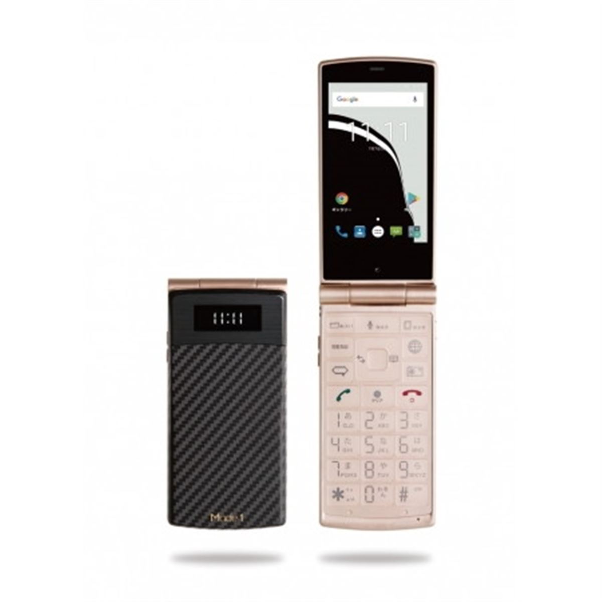 Mode 1 RETRO 折りたたみ式スマートフォン ガラケー型Android Android 7.0搭載の折りたたみケータイ「Mode1 RETRO」が19,900円