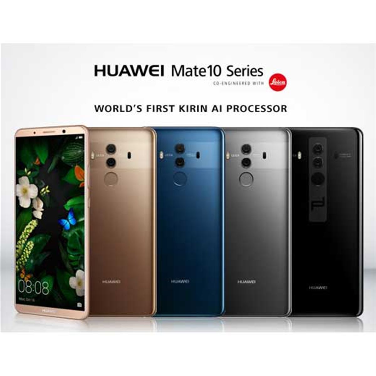 ファーウェイ、“AIプロセッサー”搭載スマホ「Mate 10/10 Pro」を海外