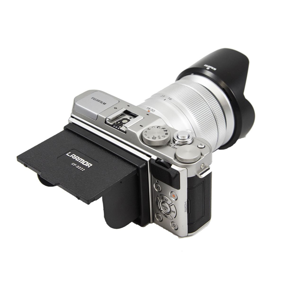 SONY - SONY  α7ⅲ  LARMOR製モニターフード + ガラス液晶保護フィルム付 Amazon | GGS LARMOR ( ラーモア ) モニターフード + ガラス液晶