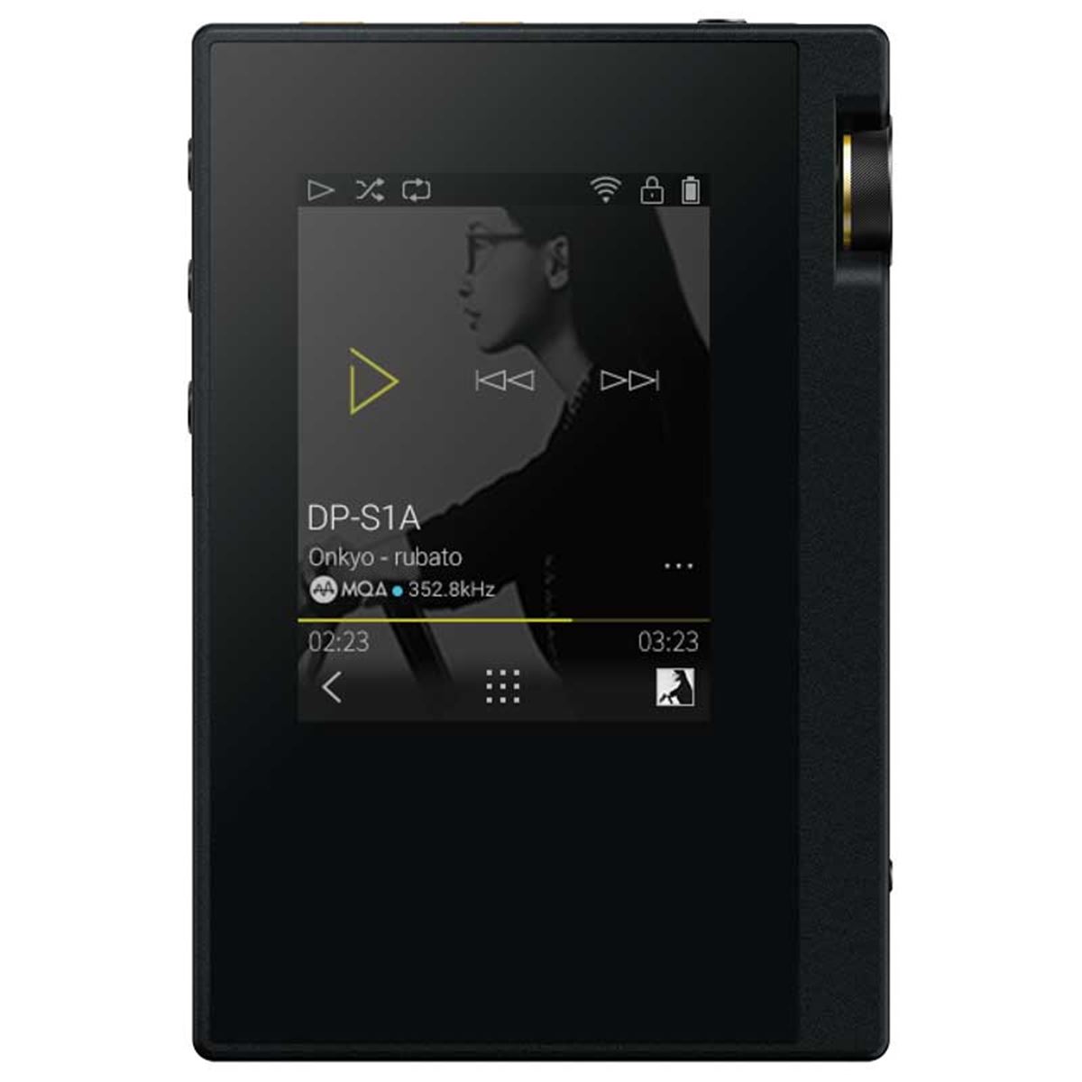 ONKYO DP-S1A デジタル オーディオ プレーヤー DAP ハイレゾ オンキヨー、コンパクトなハイレゾDAP「rubato DP-S1A」を12月中旬発売
