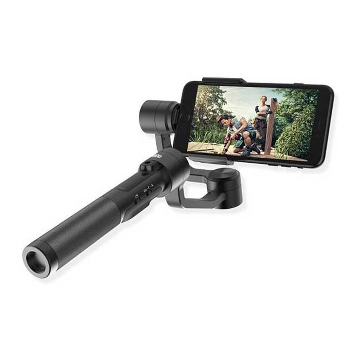 3軸モーター搭載の電子式カメラスタビライザー「Rigiet」、39,800円