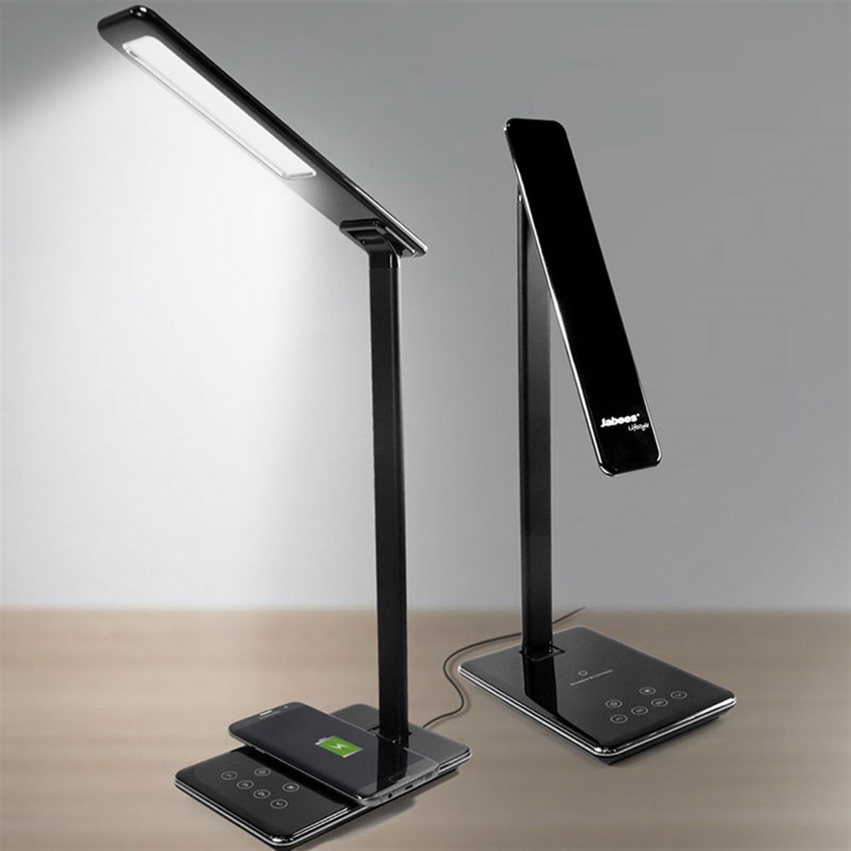 Jabees、ワイヤレス充電が可能な折りたたみ式LEDデスクライト - 価格.com