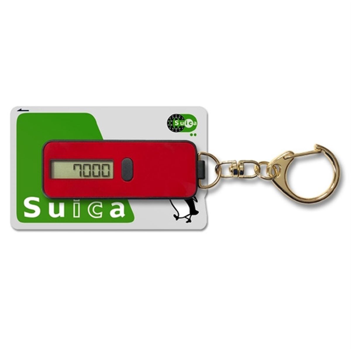 電子マネーの残高を確認できるキーホルダー「nocoly key holder