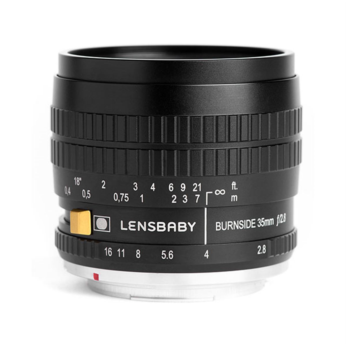 Lensbaby、35mm/F2.8で第2絞りを装備した単焦点レンズ「Burnside 35