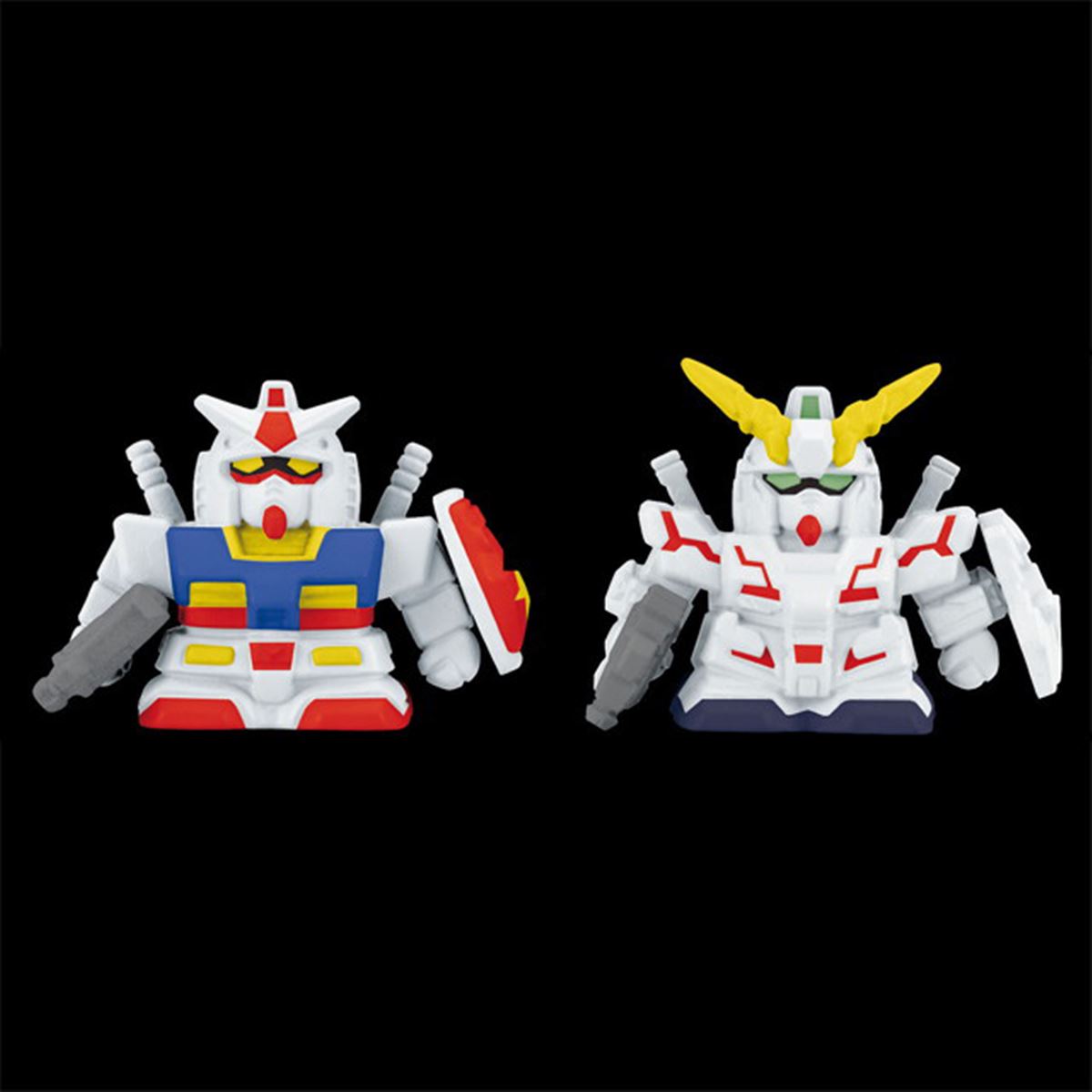 ガシャポン戦士」復活、ガンダム＆ユニコーンガンダム含むセット
