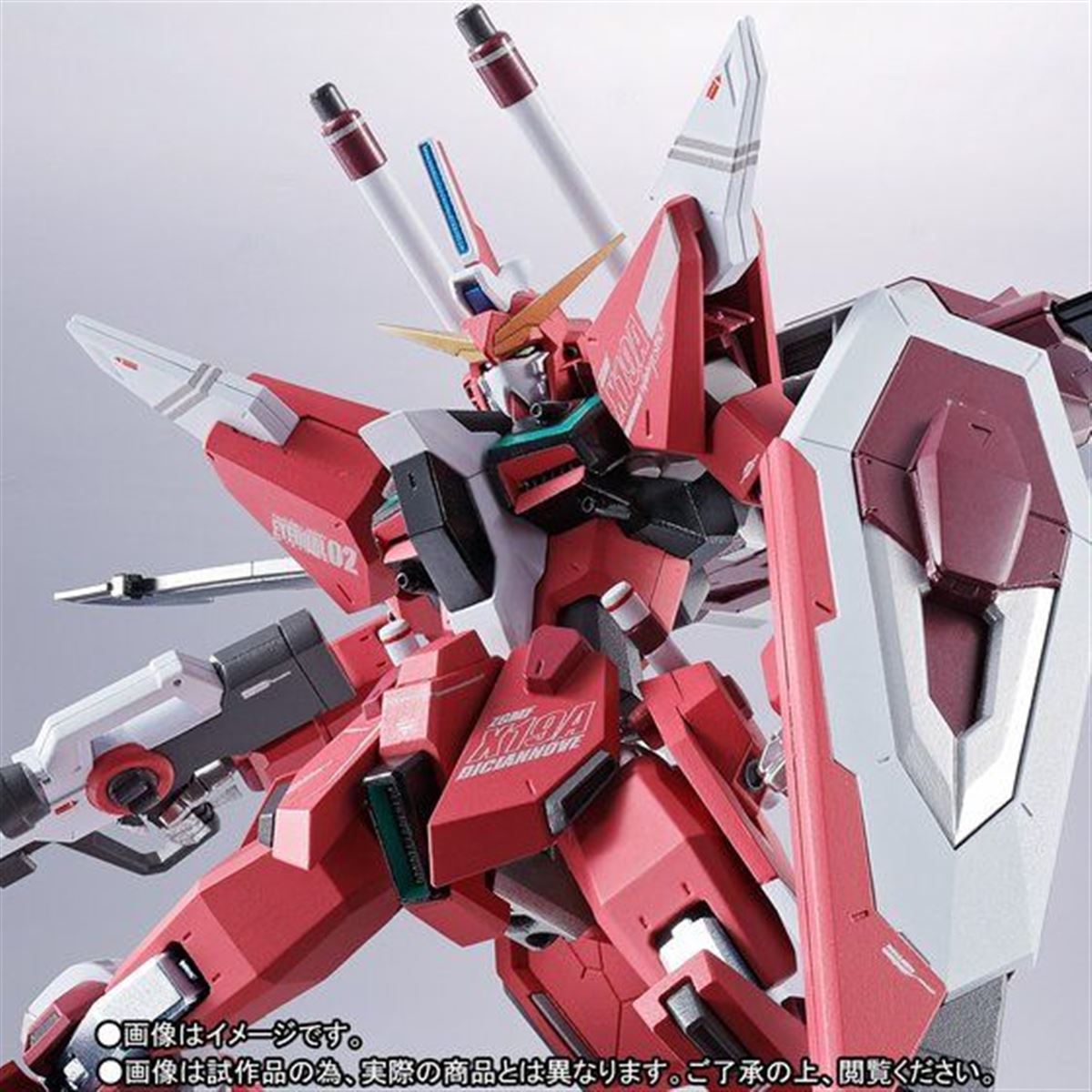 BANDAI - l robot魂　インフィニットジャスティス Amazon.co.jp: TAMASHII NATIONS METAL ROBOT魂 機動戦士